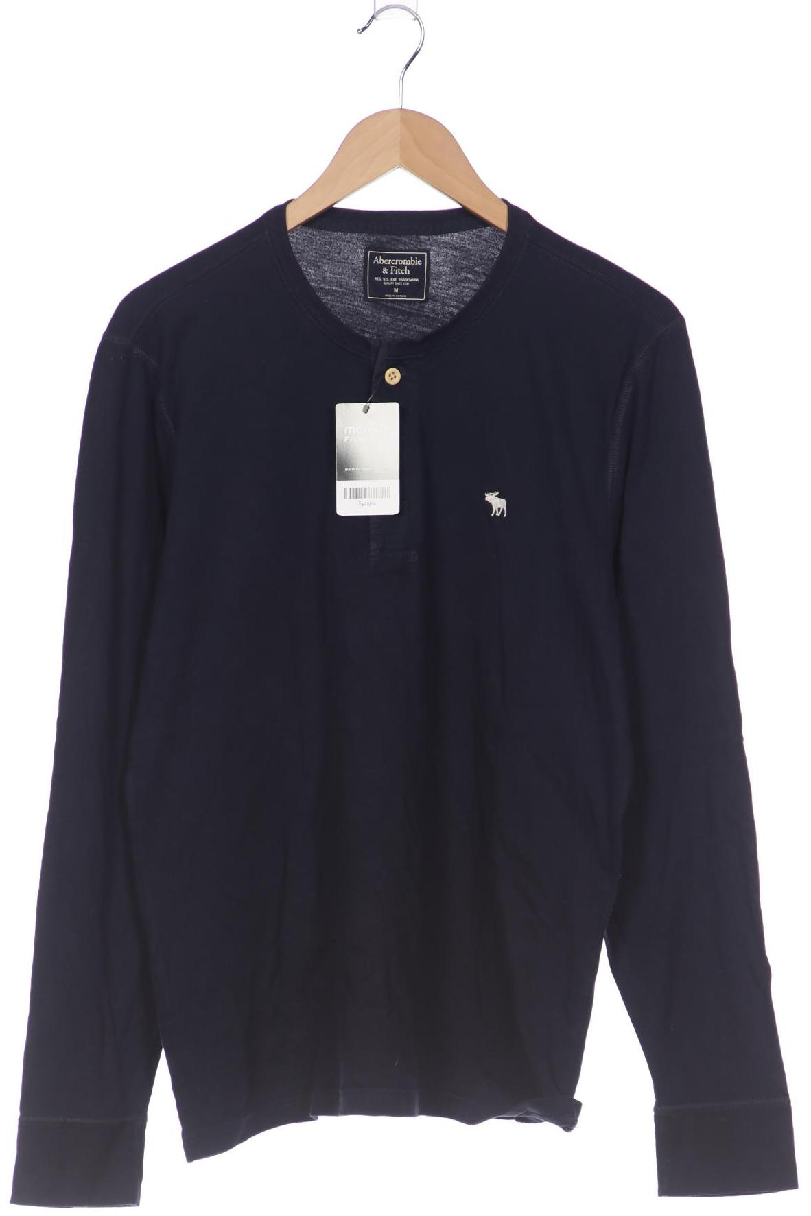 

Abercrombie & Fitch Herren Langarmshirt, marineblau, Gr. 48