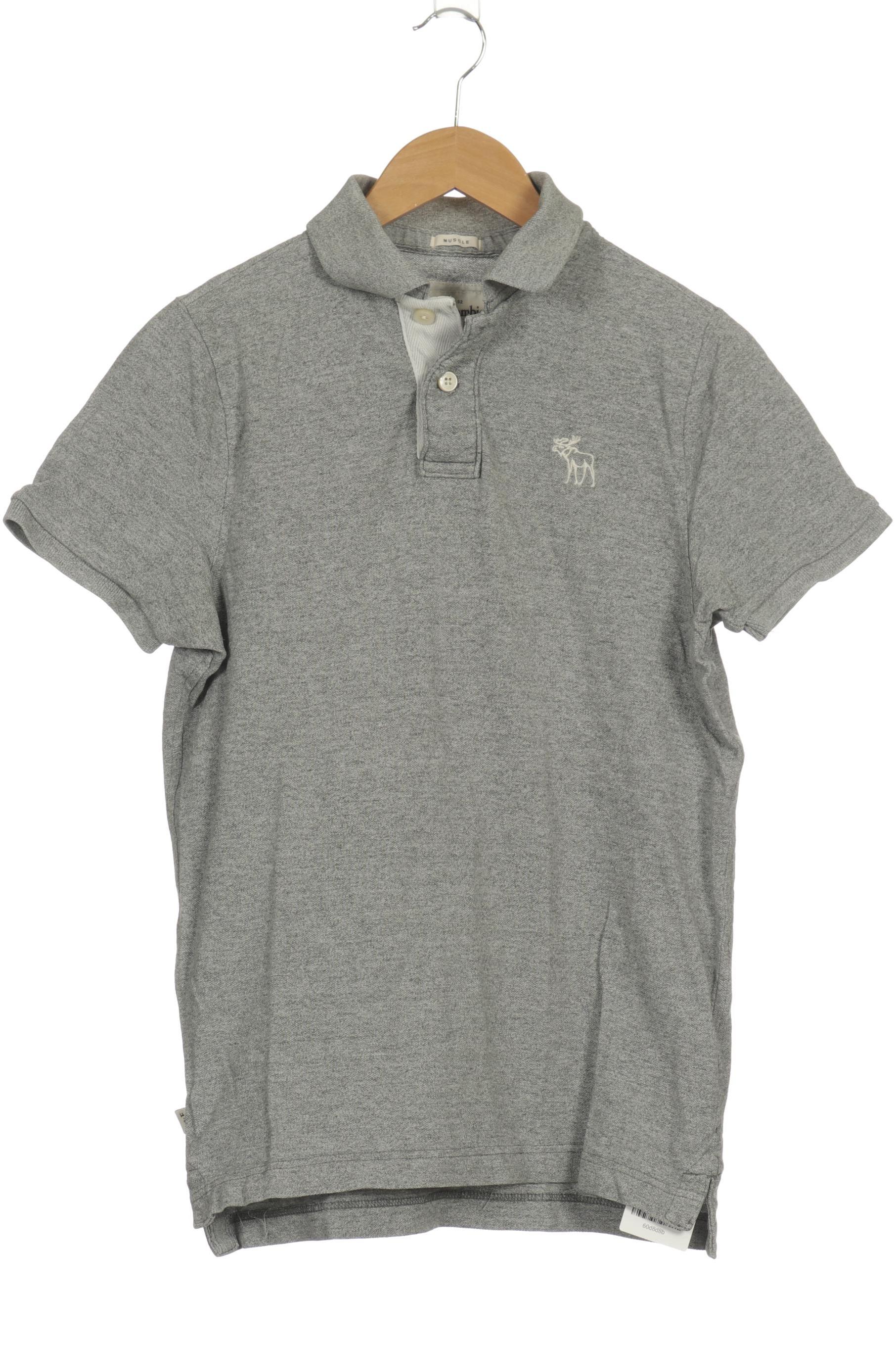 

Abercrombie & Fitch Herren Poloshirt, grau, Gr.