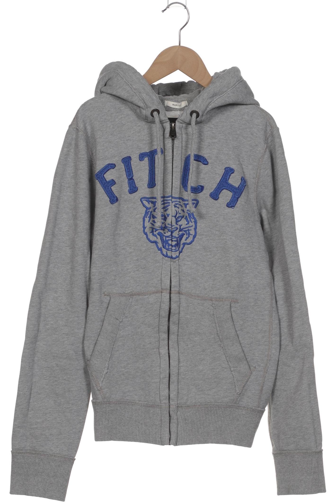 

Abercrombie & Fitch Herren Kapuzenpullover, grau, Gr. 52