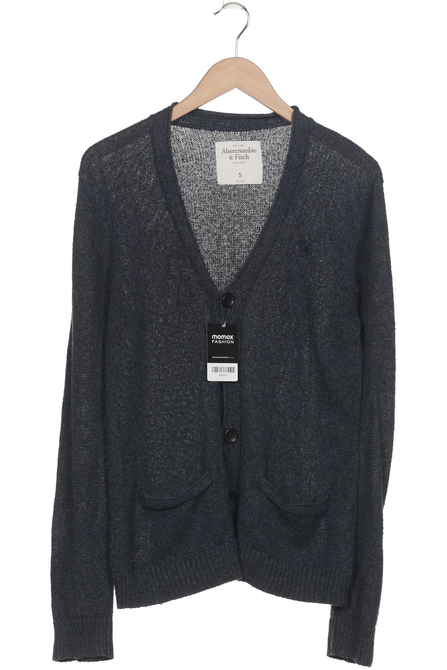 

Abercrombie & Fitch Herren Strickjacke, marineblau, Gr. 46