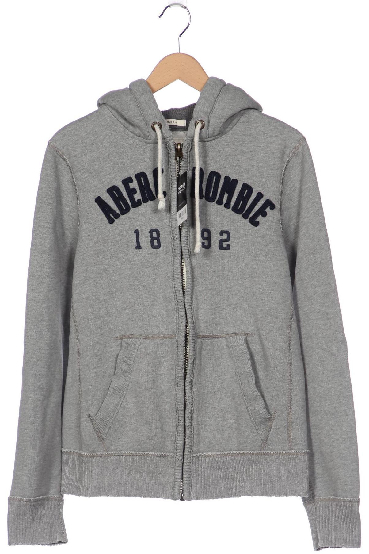 

Abercrombie & Fitch Herren Kapuzenpullover, grau