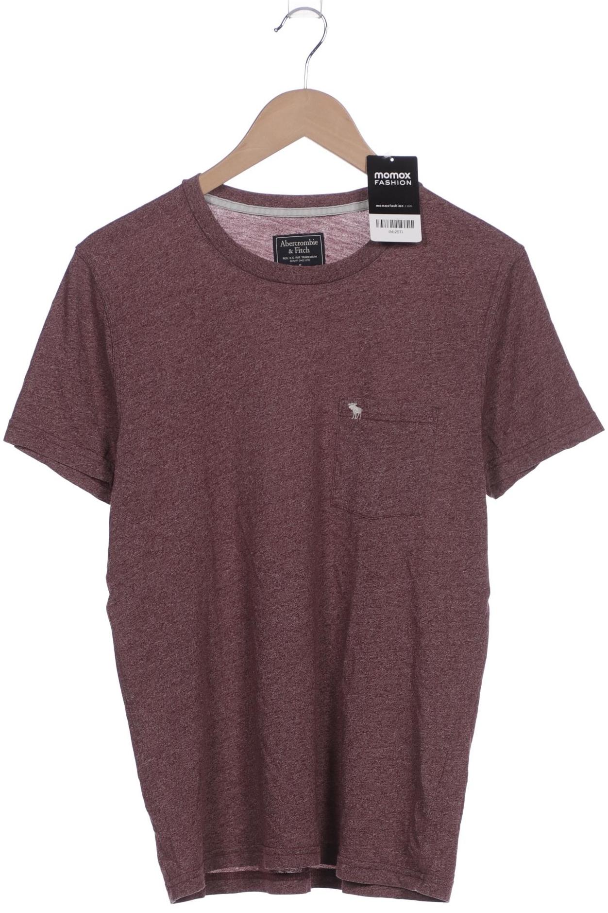

Abercrombie & Fitch Herren T-Shirt, bordeaux, Gr. 46