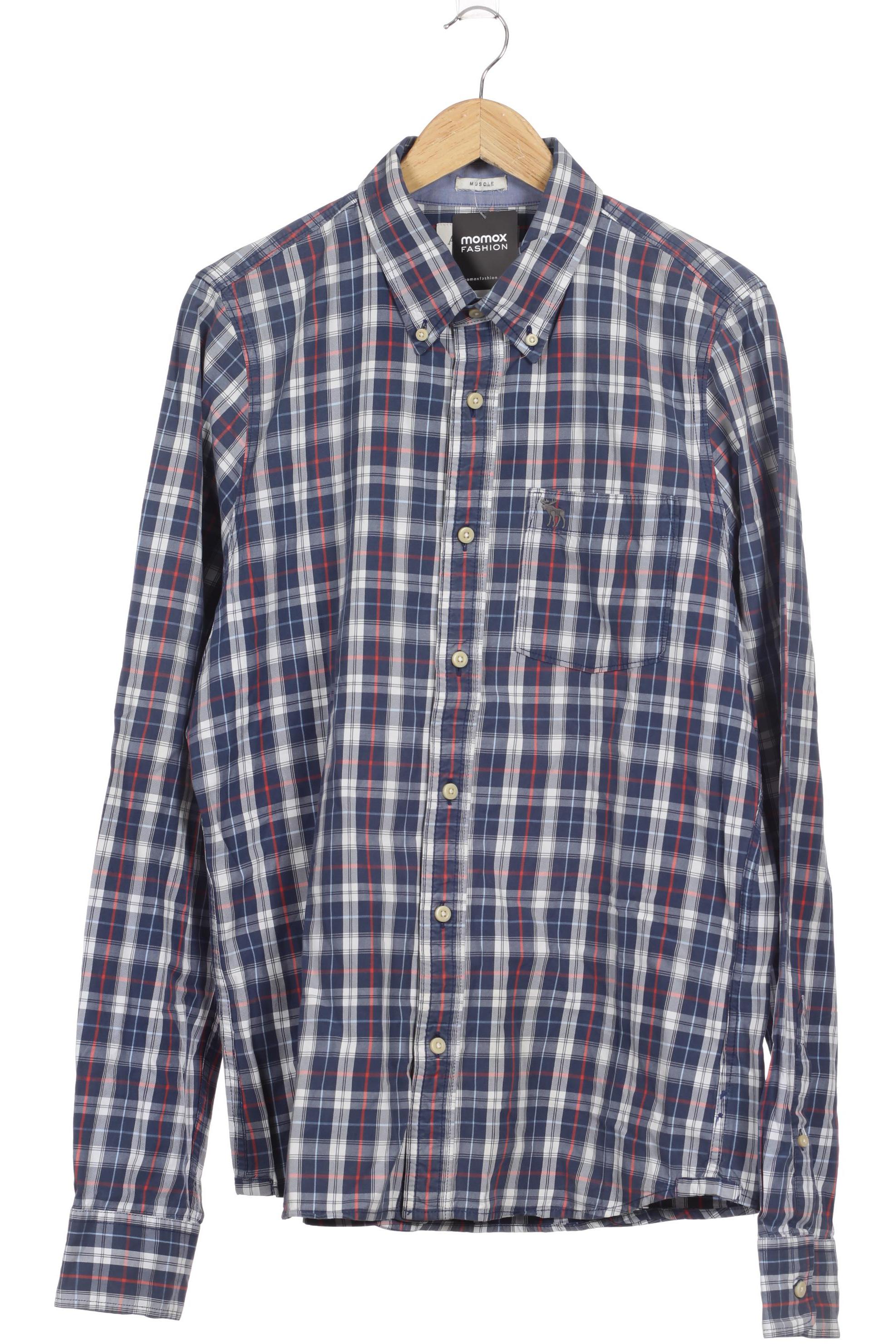 

Abercrombie & Fitch Herren Hemd, marineblau, Gr. 56