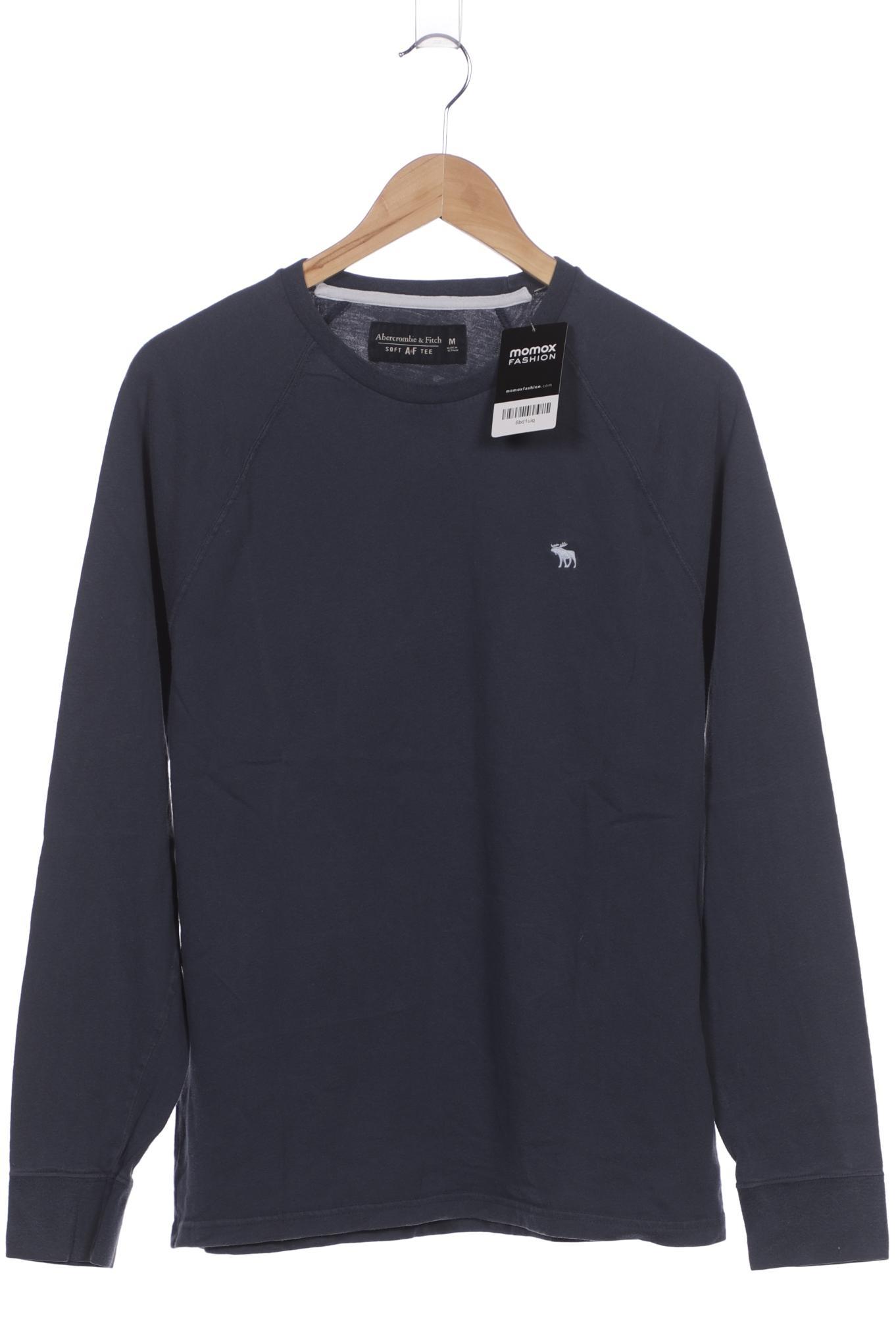 

Abercrombie & Fitch Herren Langarmshirt, marineblau, Gr. 48