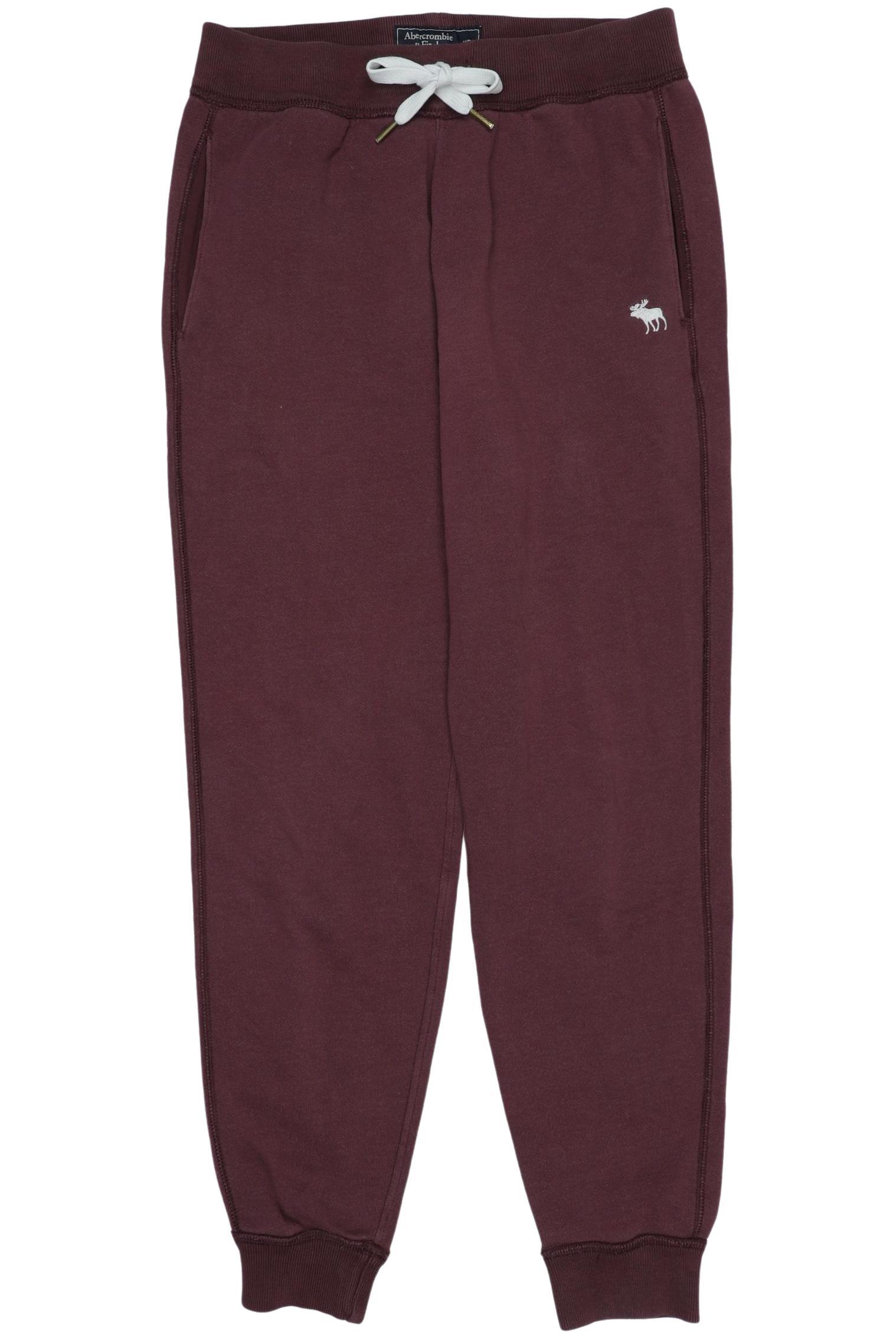 

Abercrombie & Fitch Herren Stoffhose, bordeaux, Gr. 0