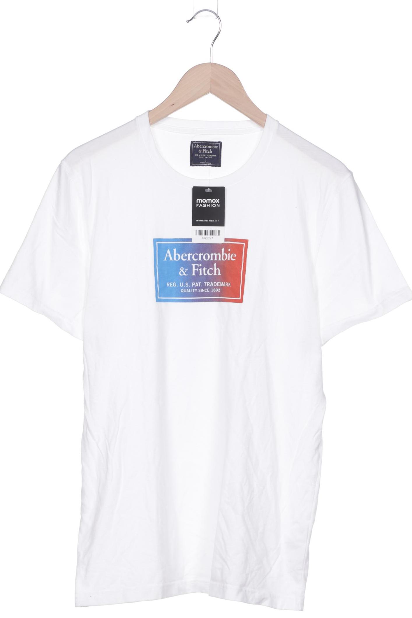 

Abercrombie & Fitch Herren T-Shirt, weiß, Gr. 52