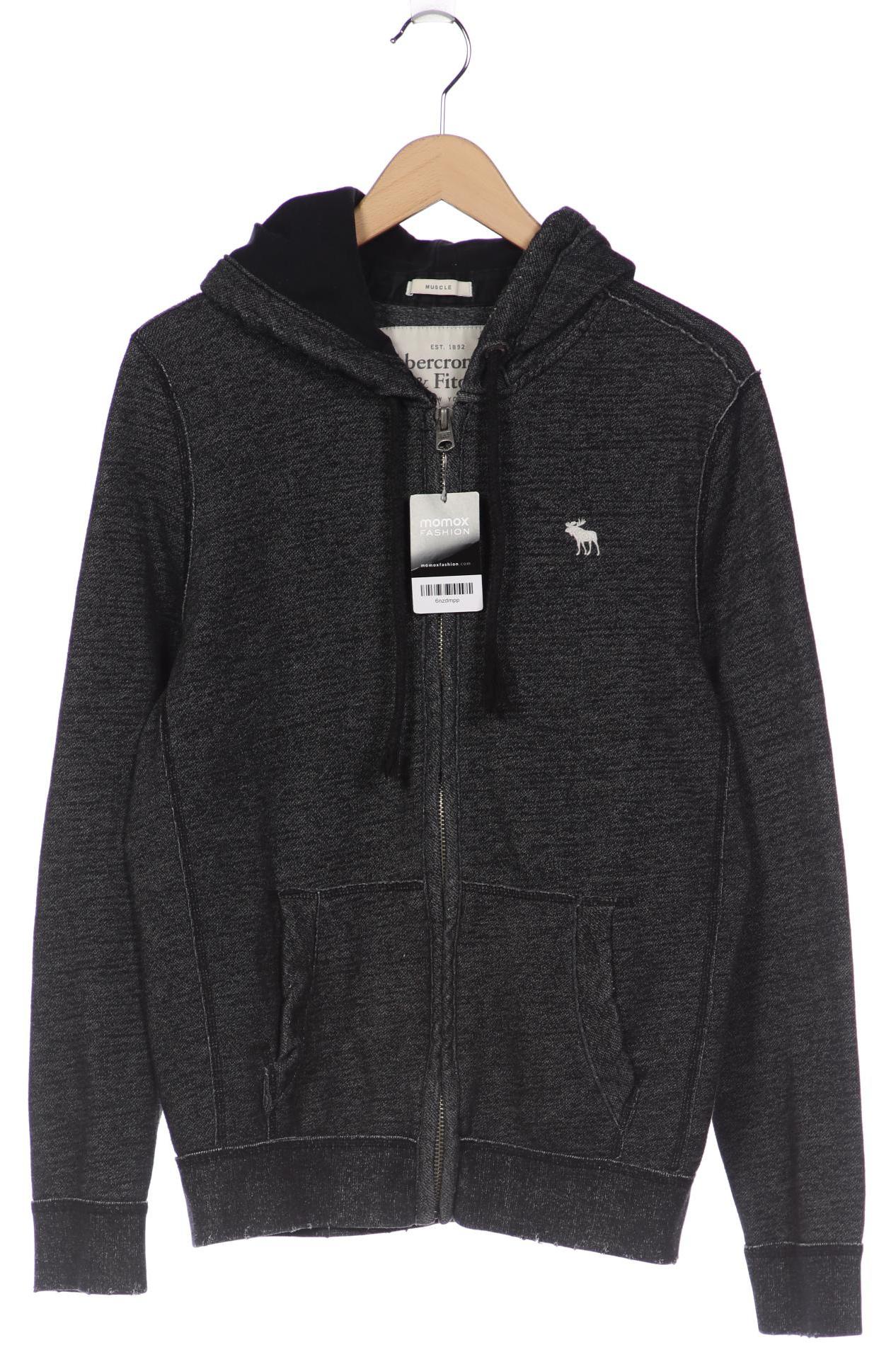 

Abercrombie & Fitch Herren Kapuzenpullover, grau