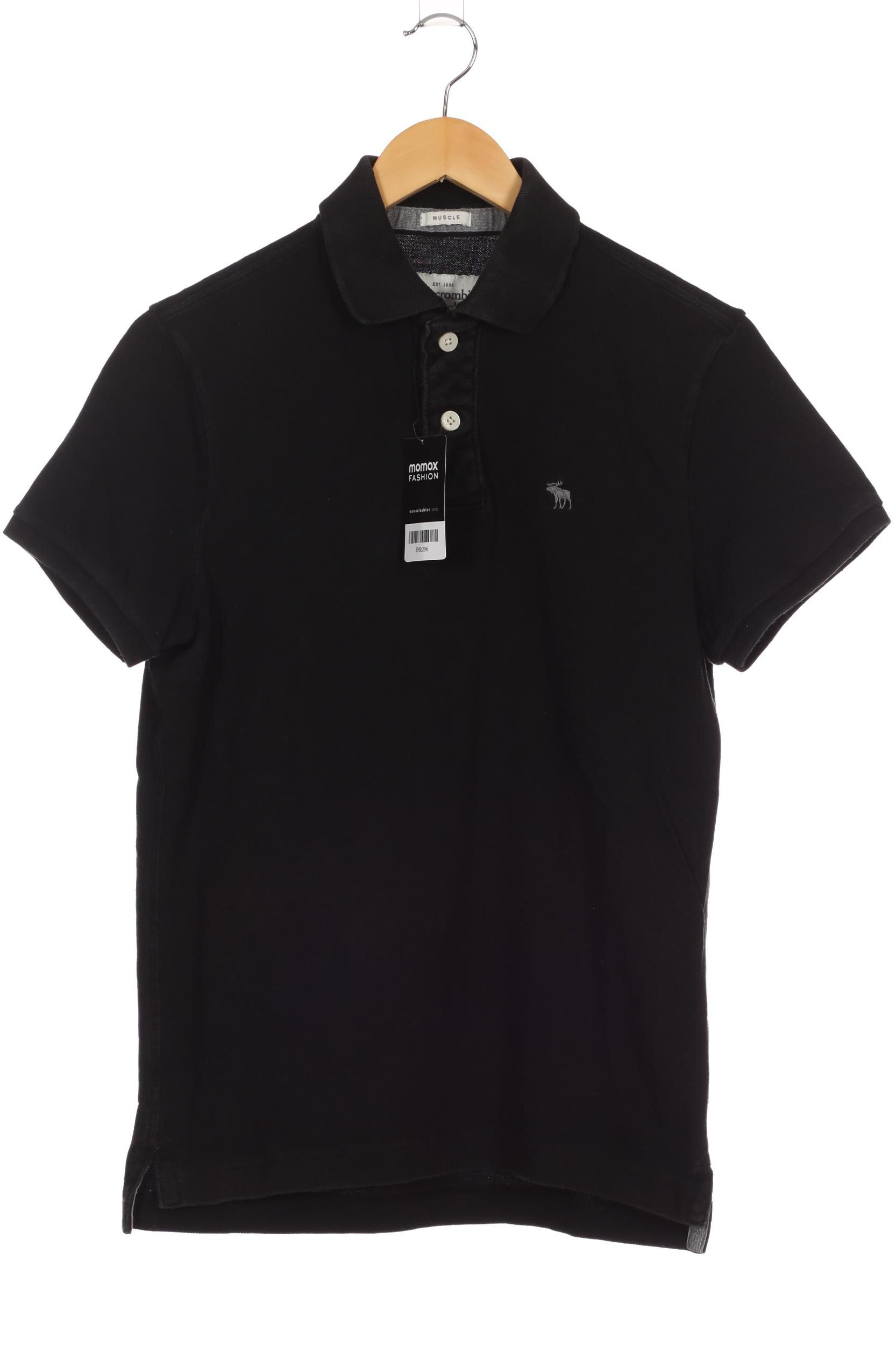 

Abercrombie & Fitch Herren Poloshirt, schwarz