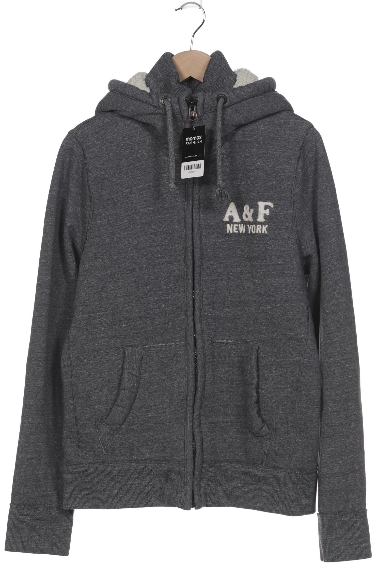 

Abercrombie & Fitch Herren Kapuzenpullover, grau, Gr. 54