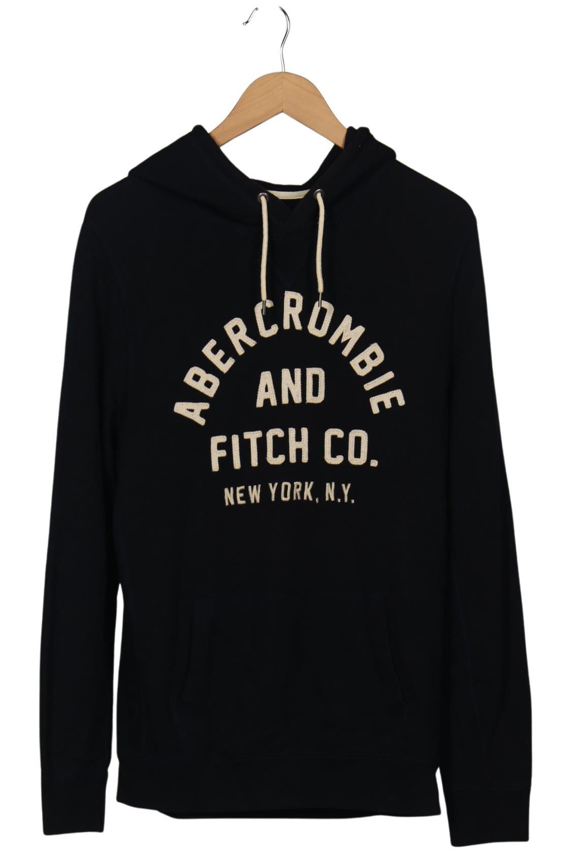 

Abercrombie & Fitch Herren Kapuzenpullover, marineblau, Gr. 46