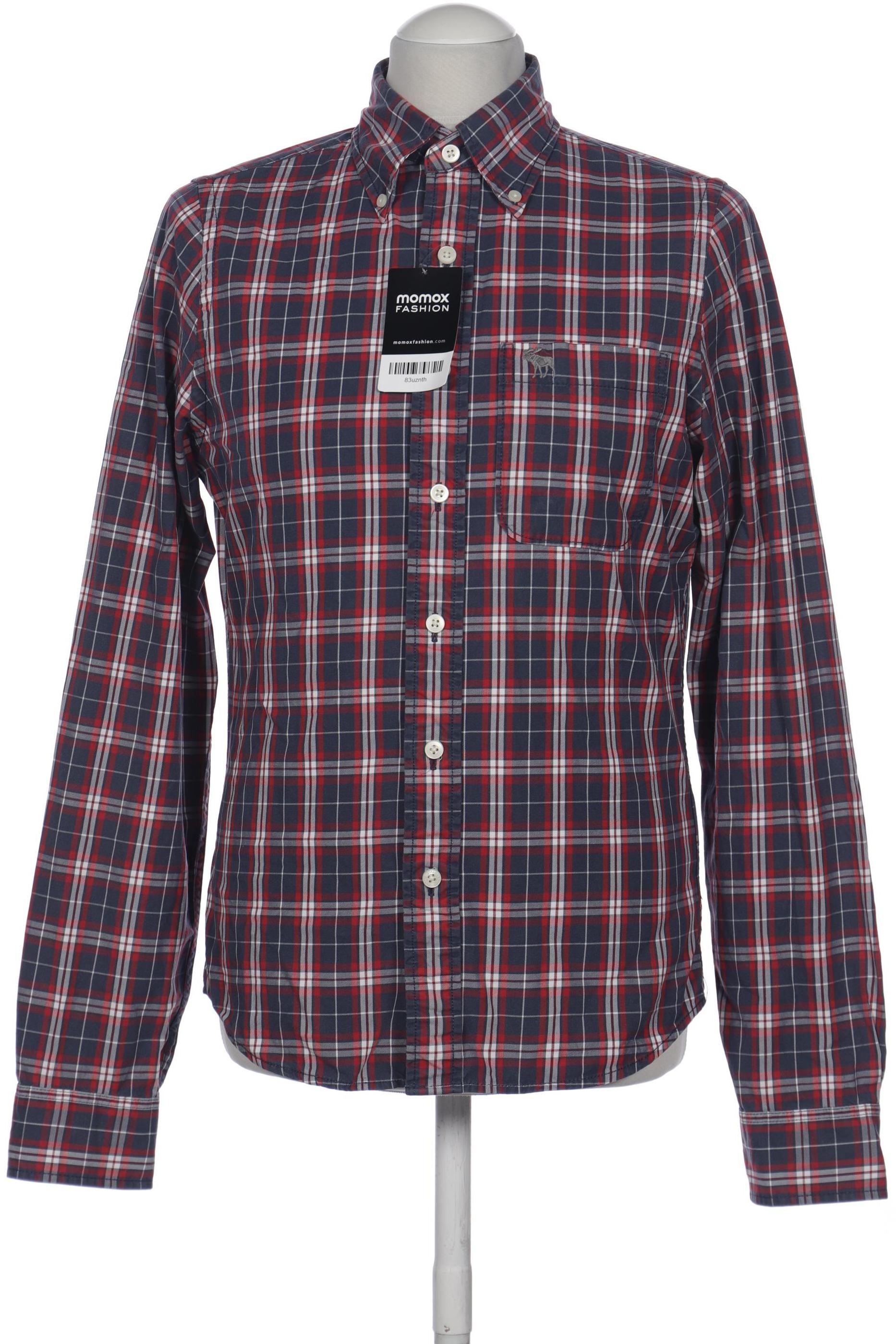 

Abercrombie & Fitch Herren Hemd, marineblau, Gr. 46