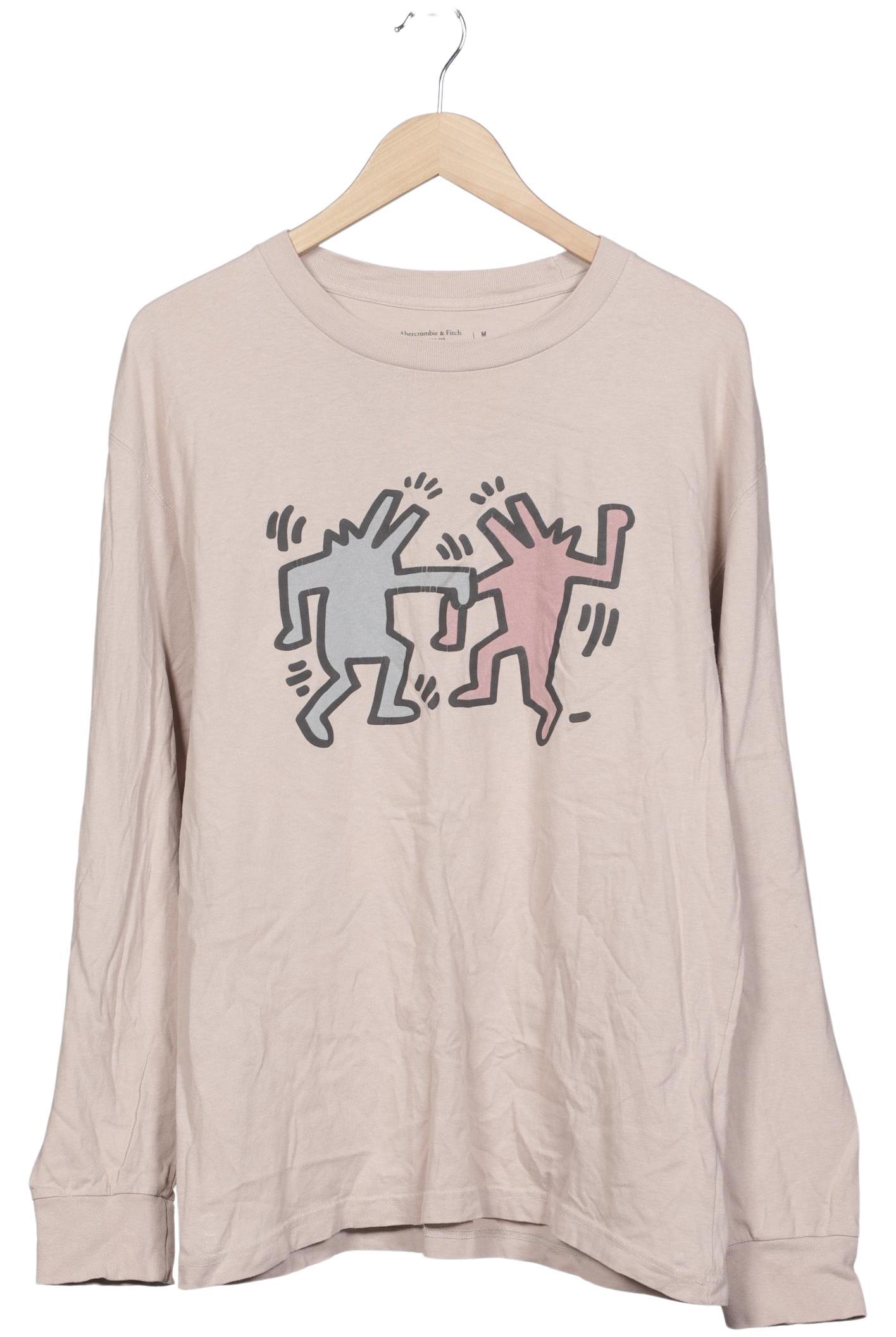 

Abercrombie & Fitch Herren Langarmshirt, beige, Gr. 48