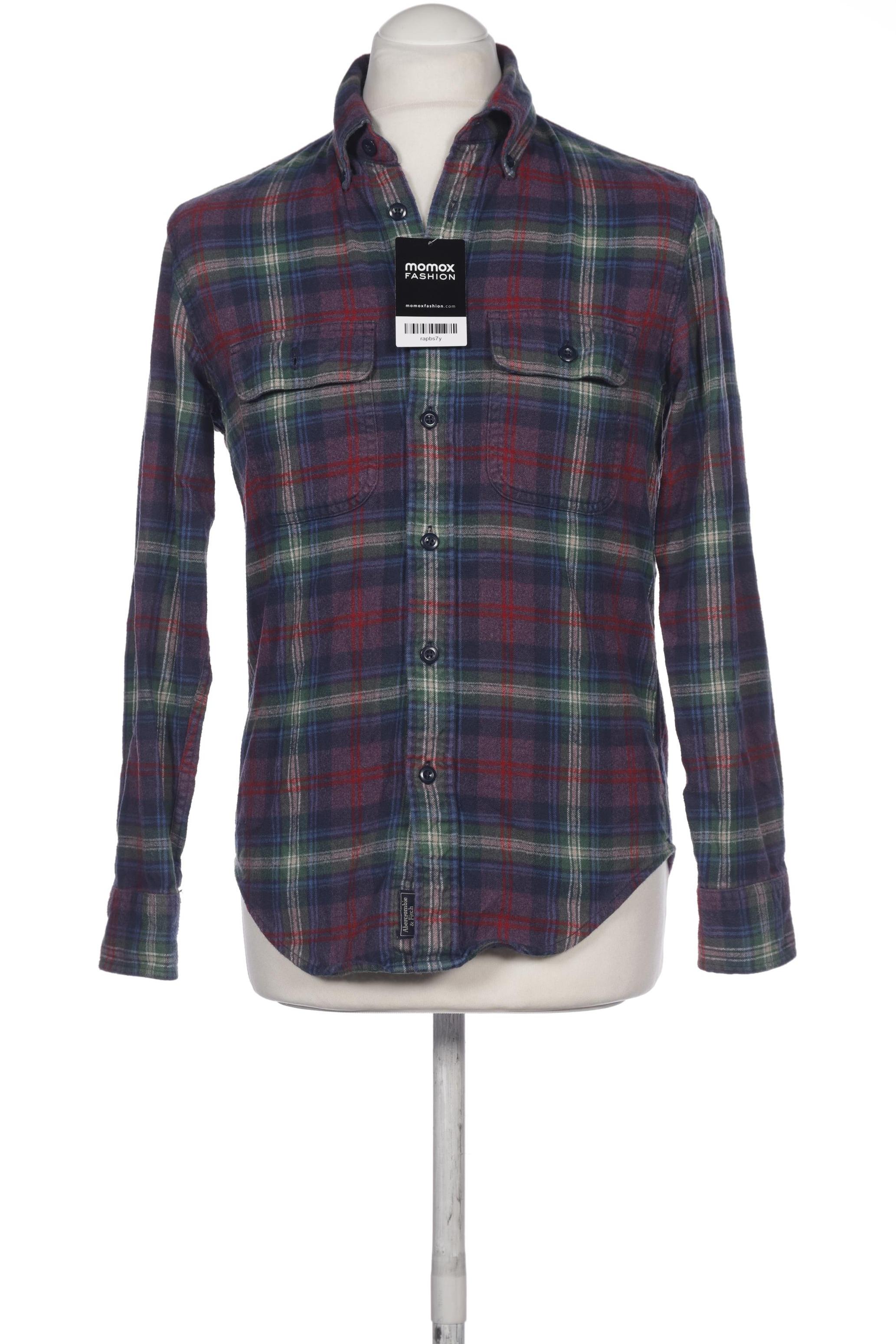 

Abercrombie & Fitch Herren Hemd, marineblau, Gr. 44