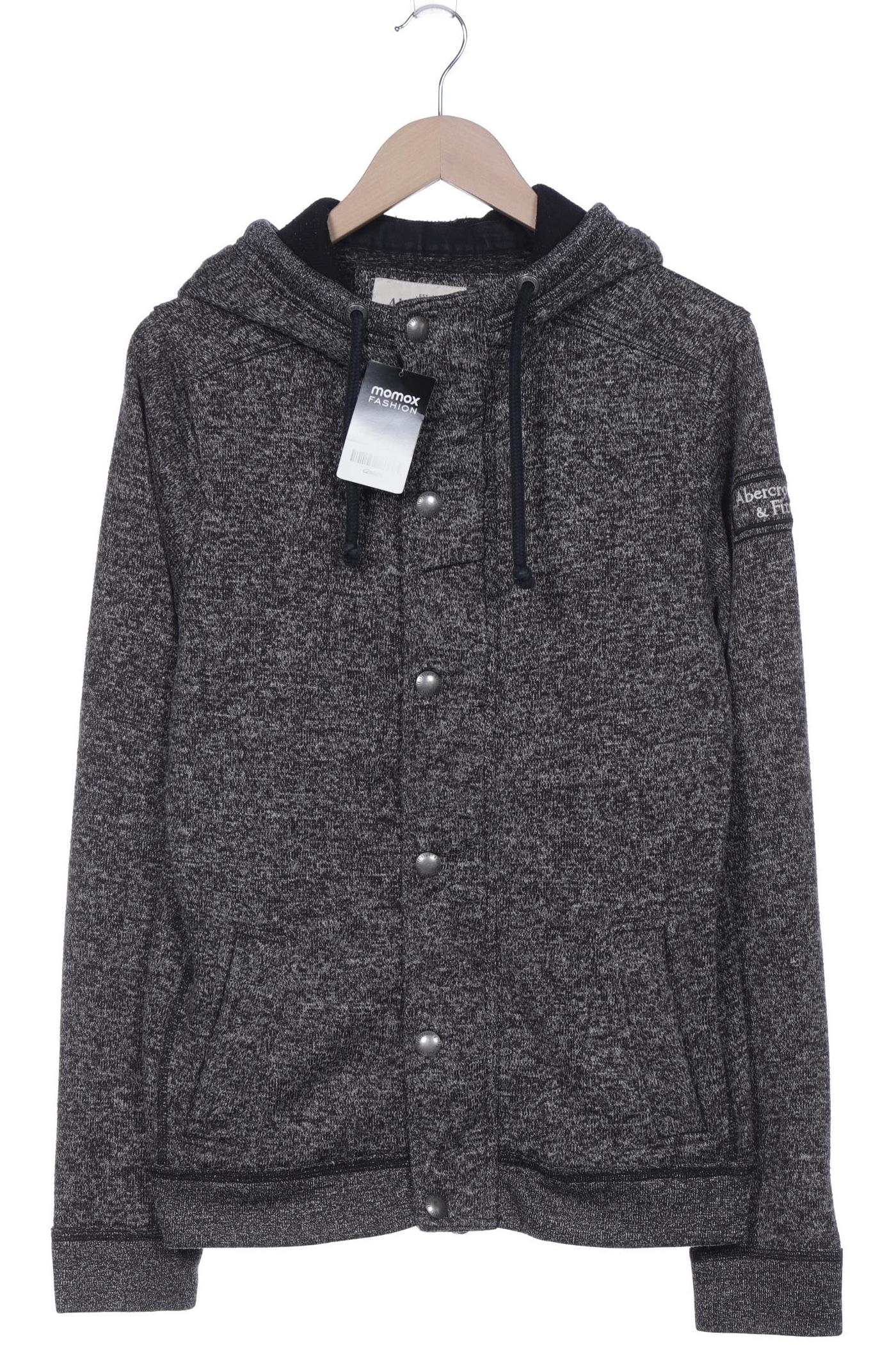 

Abercrombie & Fitch Herren Kapuzenpullover, grau, Gr. 48