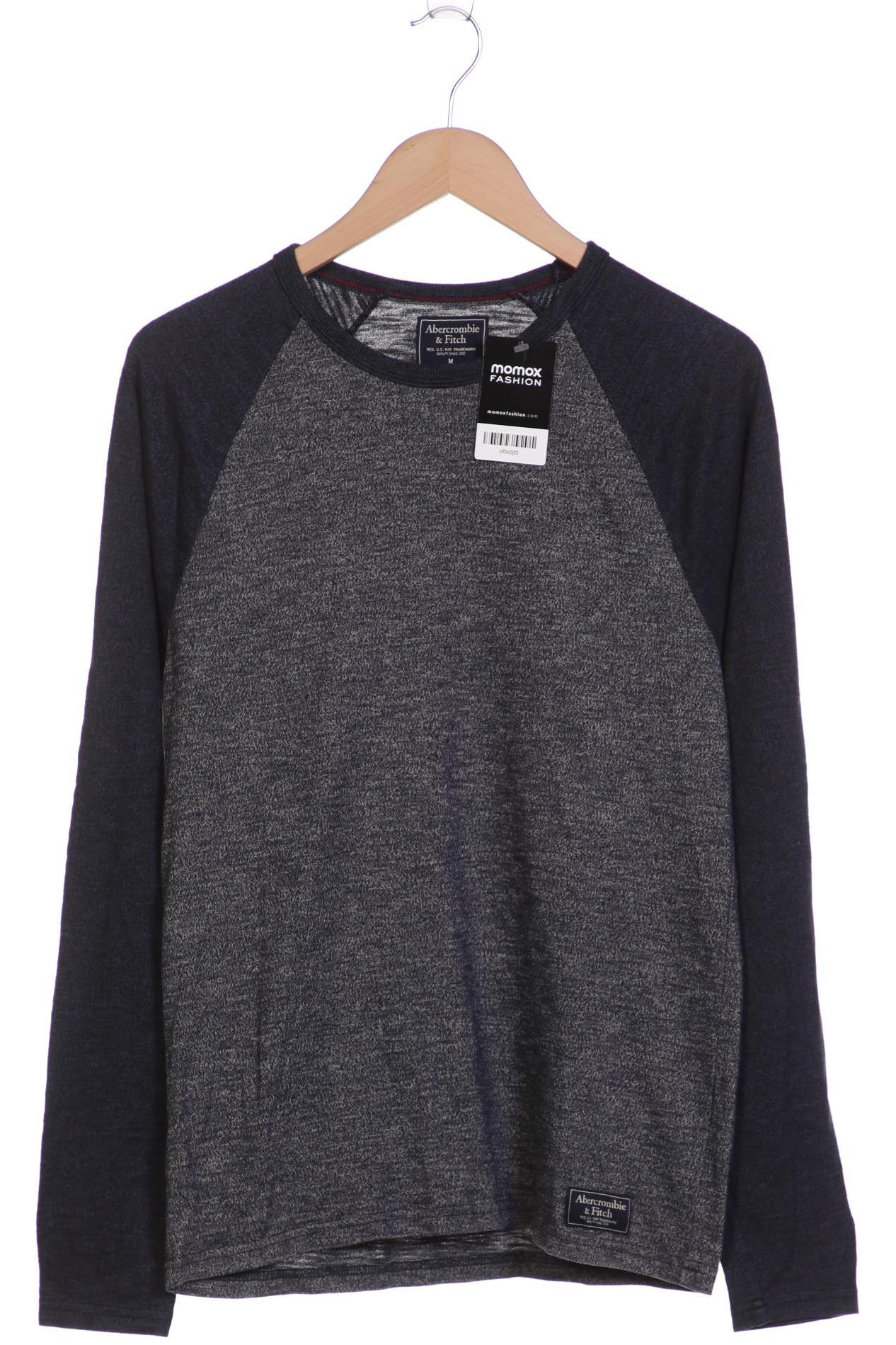 

Abercrombie & Fitch Herren Langarmshirt, marineblau