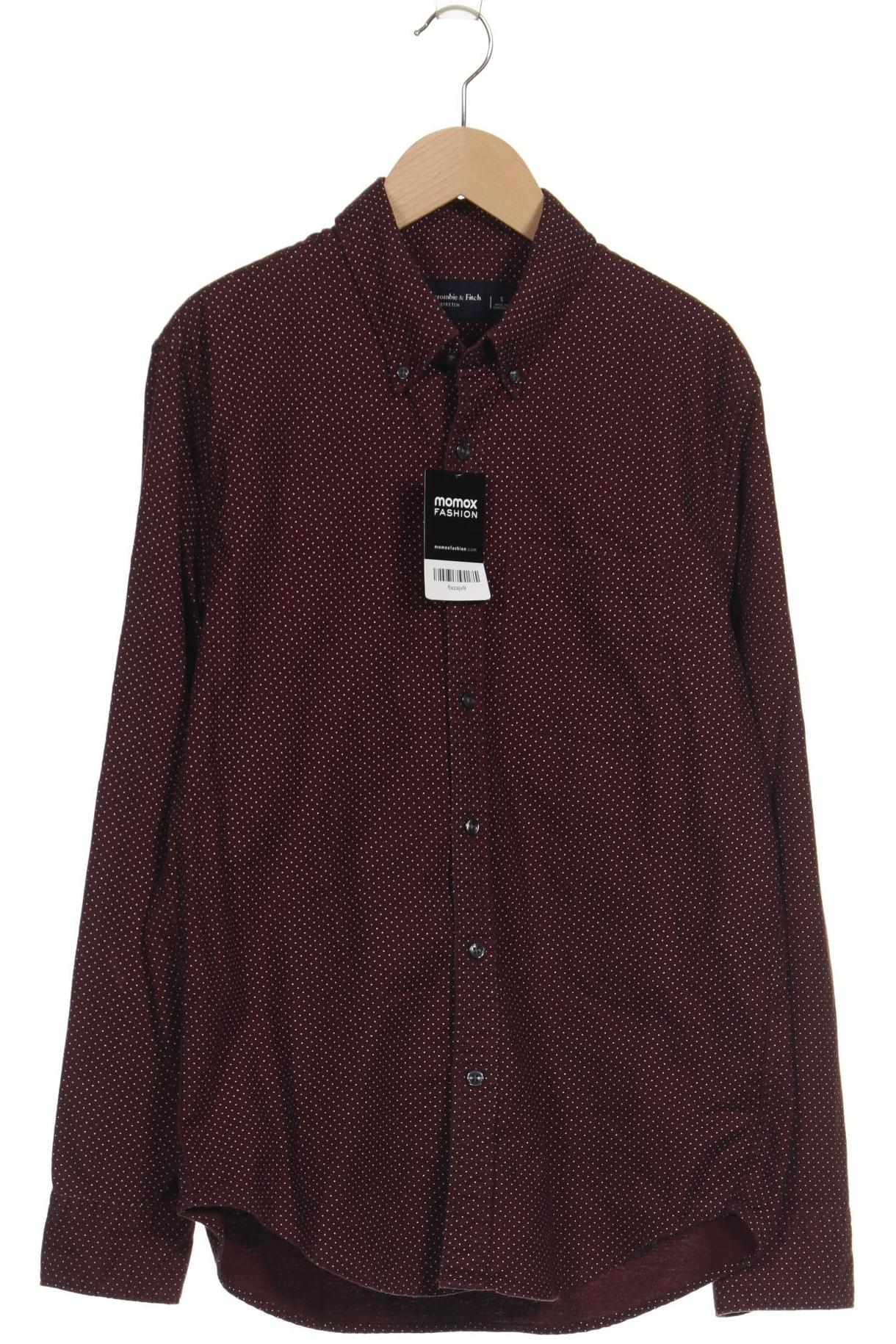 

Abercrombie & Fitch Herren Hemd, bordeaux, Gr. 46