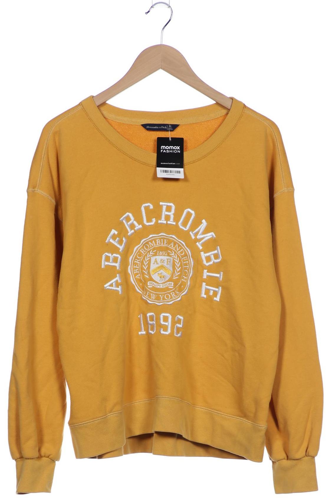 

Abercrombie & Fitch Herren Sweatshirt, gelb, Gr. 54