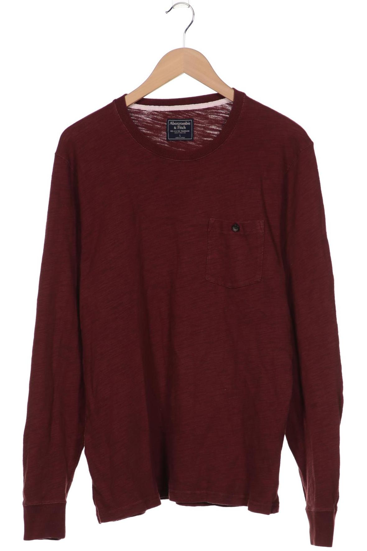 

Abercrombie & Fitch Herren Sweatshirt, bordeaux, Gr. 52