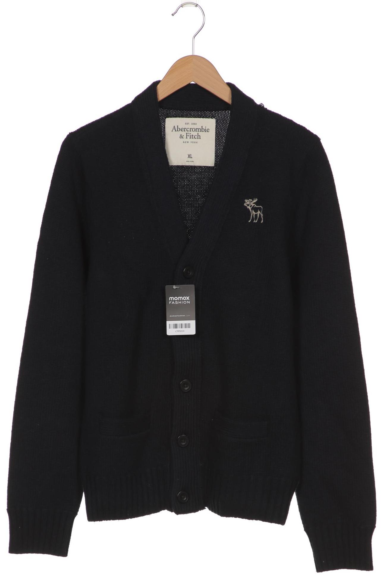 

Abercrombie & Fitch Herren Strickjacke, marineblau, Gr. 54