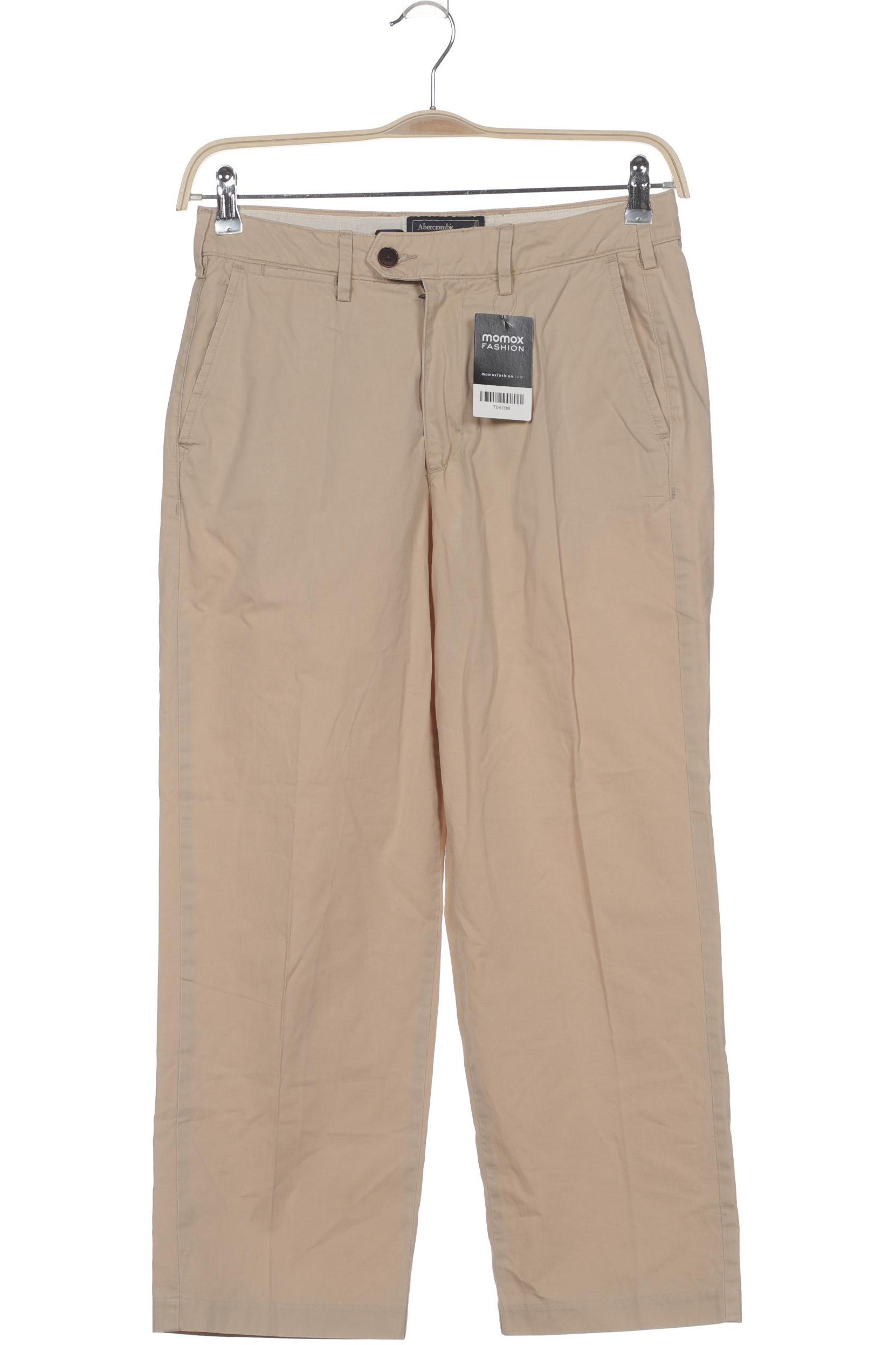 

Abercrombie & Fitch Herren Stoffhose, beige, Gr. 30
