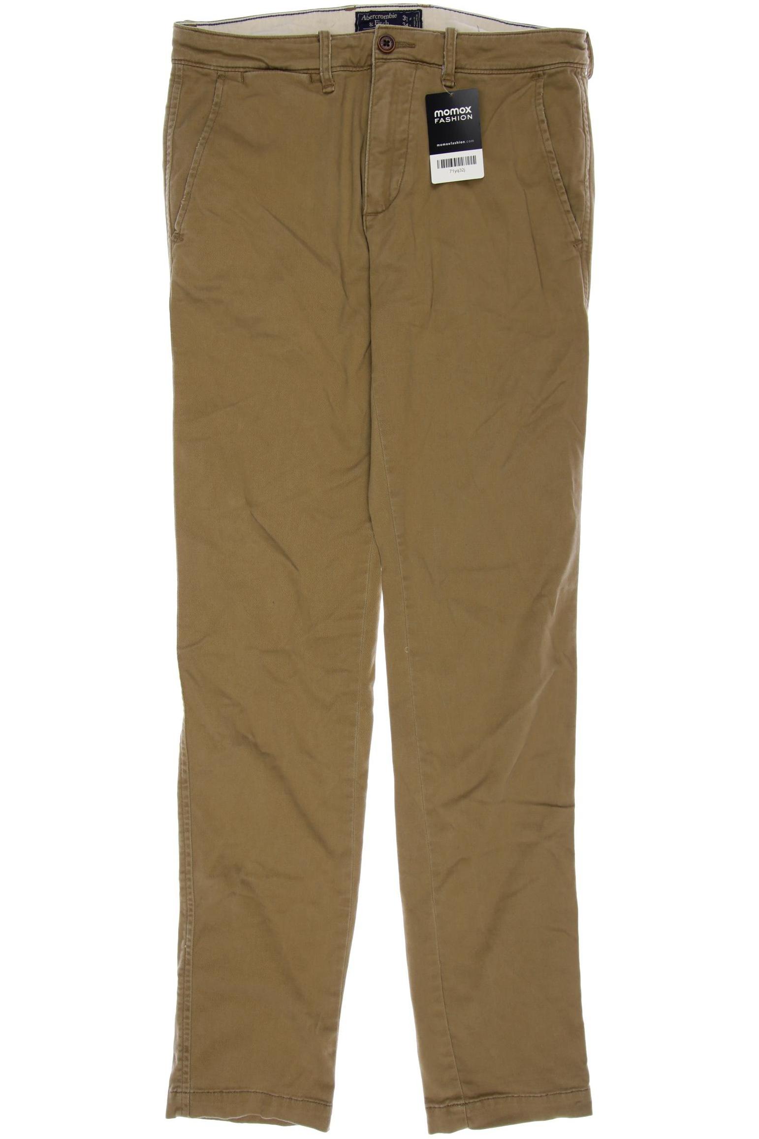 

Abercrombie & Fitch Herren Stoffhose, beige, Gr. 31