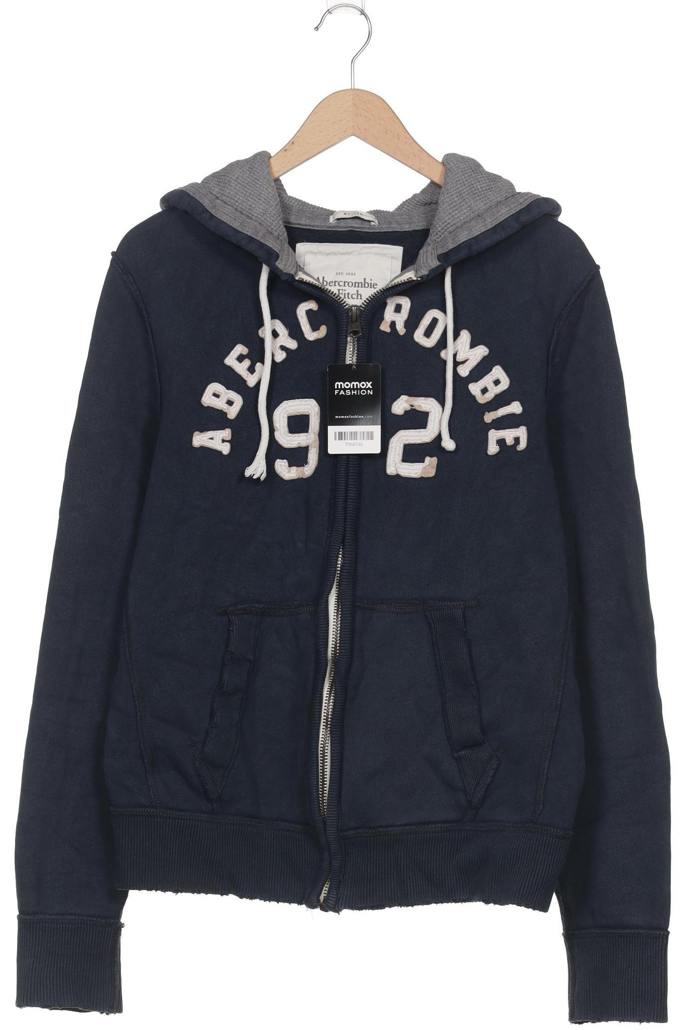 

Abercrombie & Fitch Herren Kapuzenpullover, marineblau, Gr. 54
