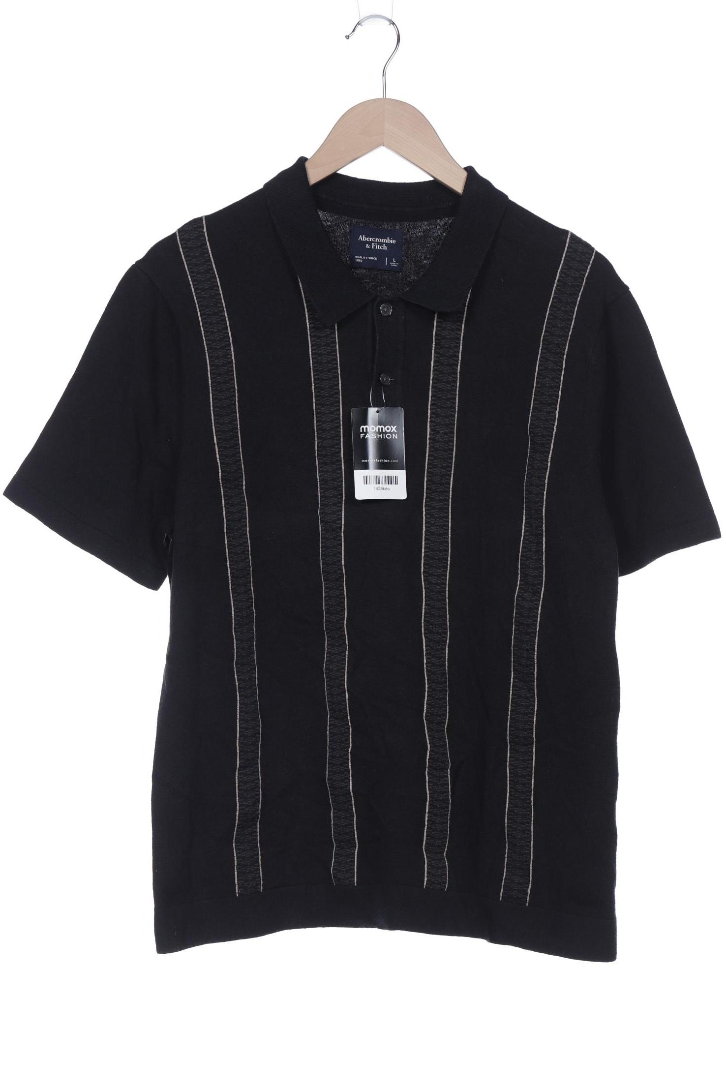 

Abercrombie & Fitch Herren Poloshirt, schwarz, Gr. 52