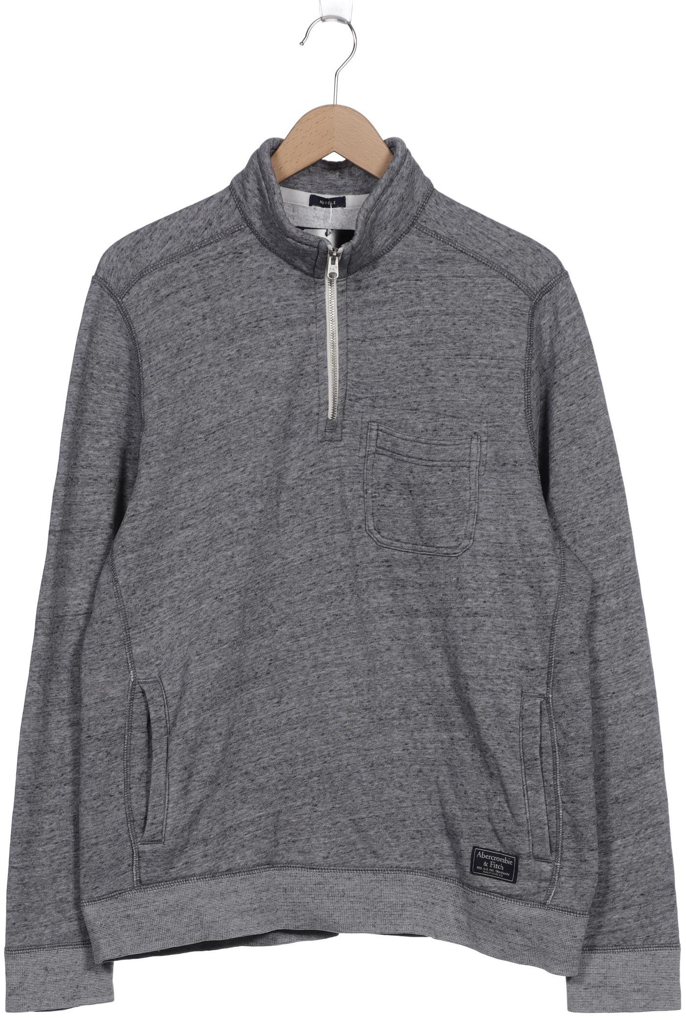 

Abercrombie & Fitch Herren Sweatshirt, grau, Gr. 54