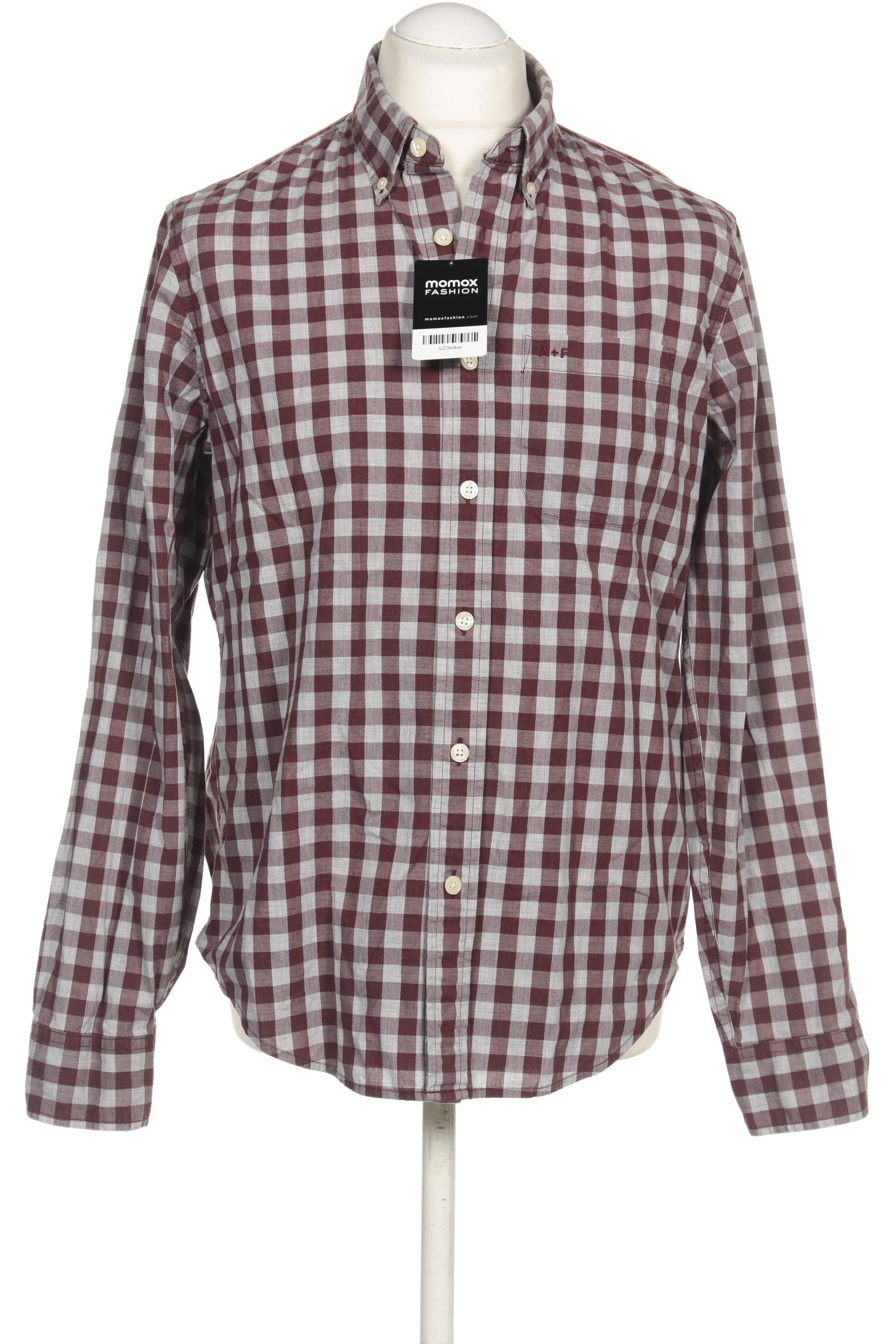 

Abercrombie & Fitch Herren Hemd, bordeaux, Gr. 52
