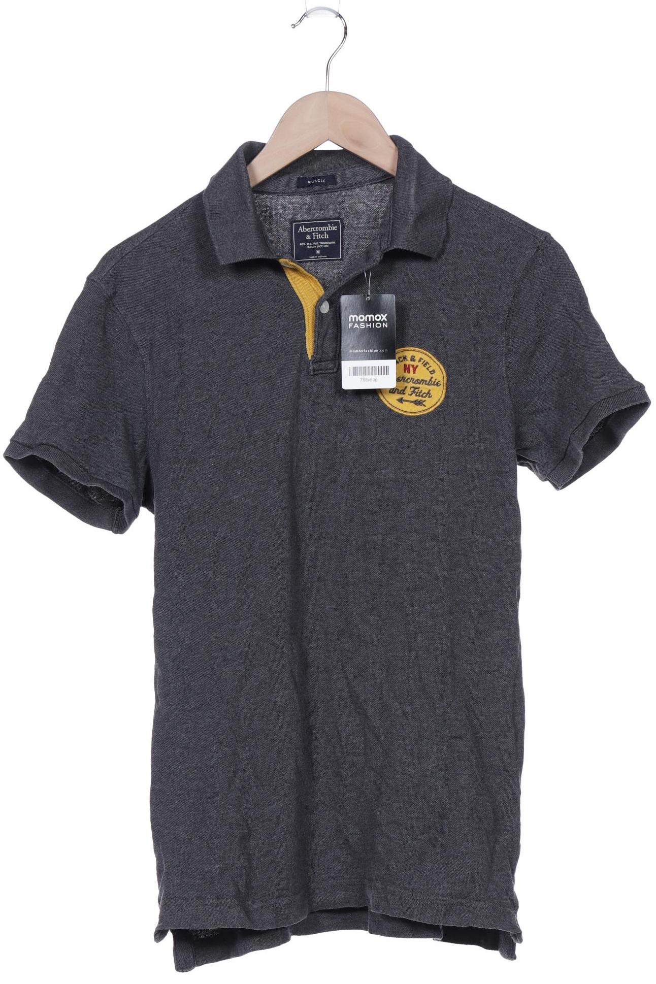 

Abercrombie & Fitch Herren Poloshirt, grau, Gr. 48