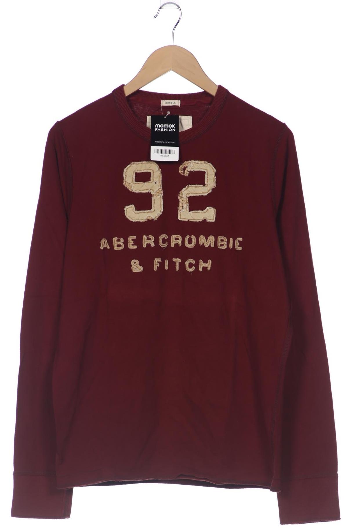 

Abercrombie & Fitch Herren Sweatshirt, bordeaux, Gr. 48