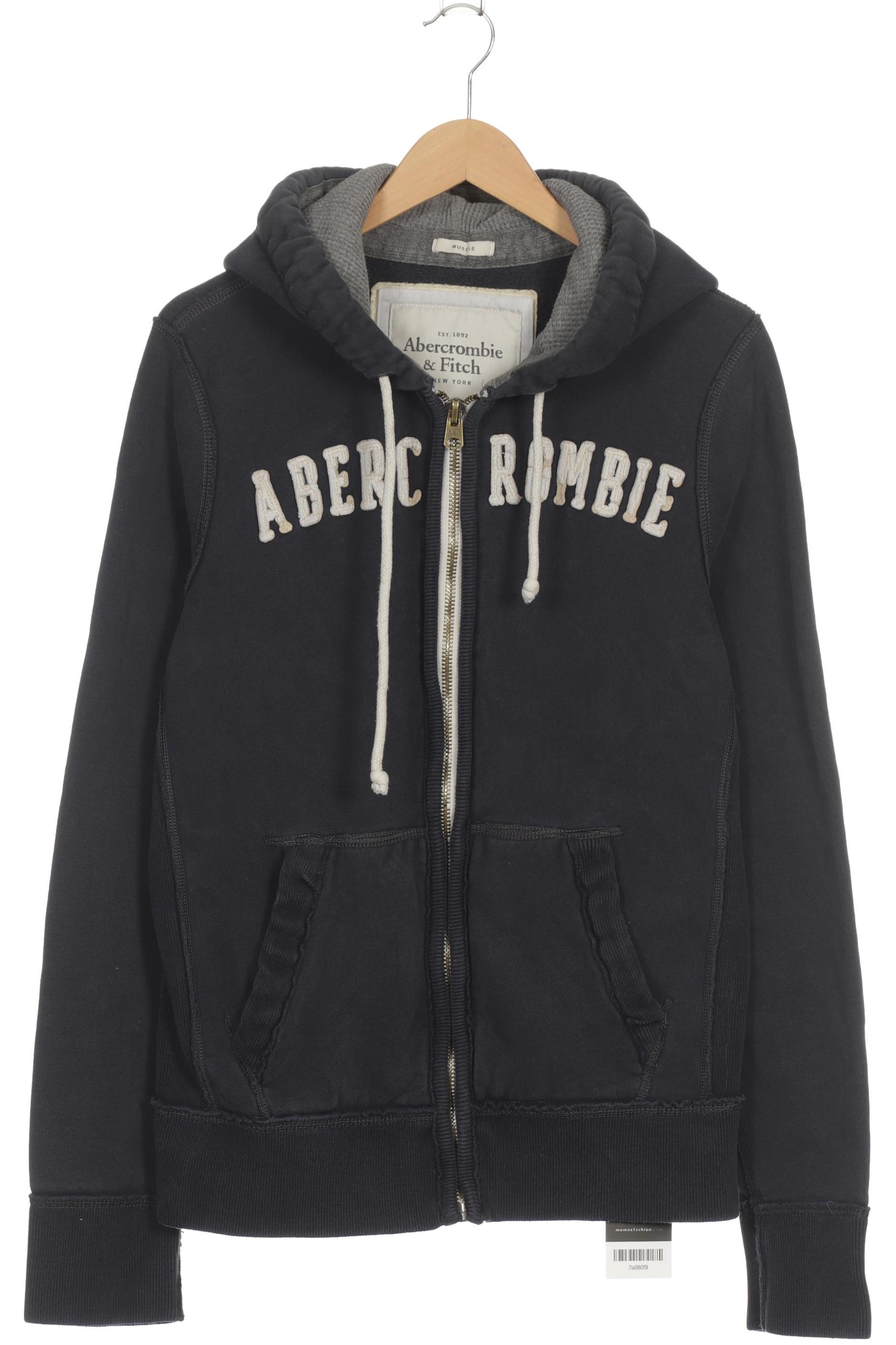 

Abercrombie & Fitch Herren Kapuzenpullover, blau, Gr.