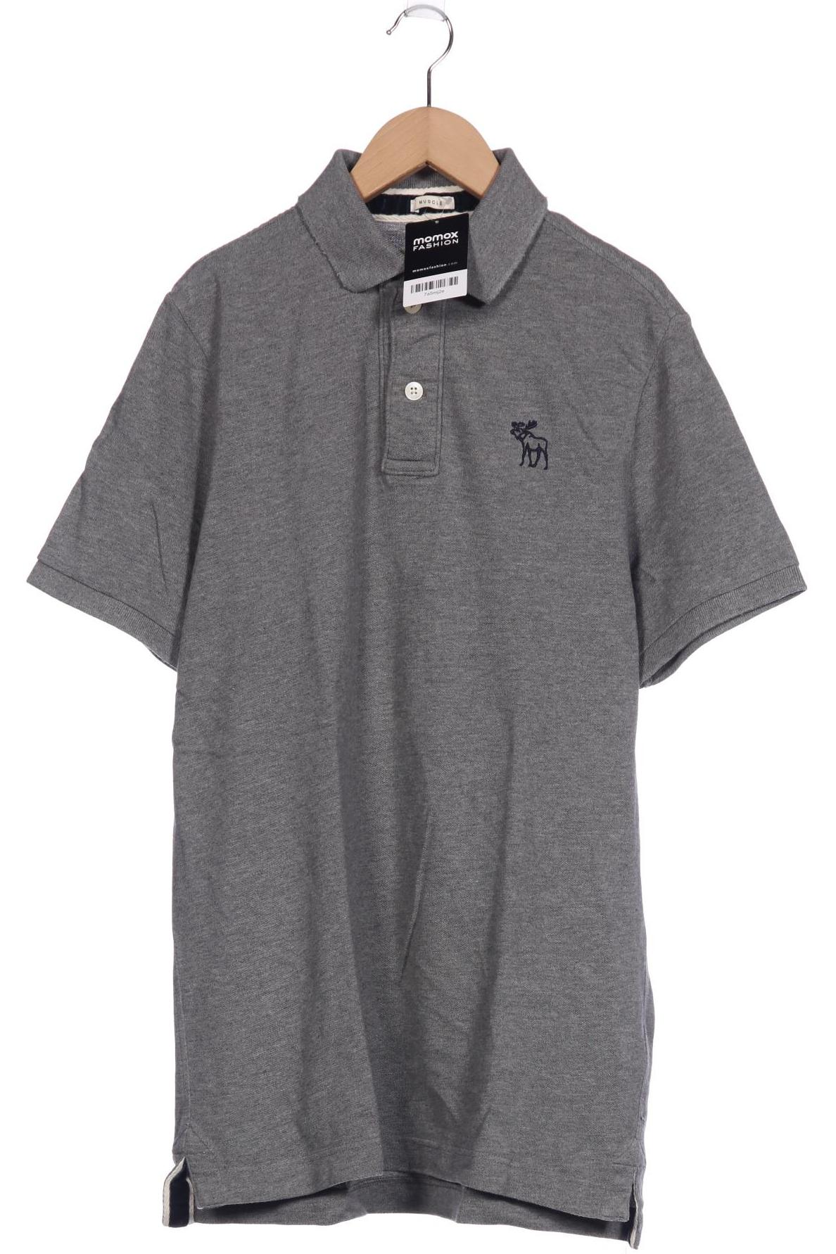 

Abercrombie & Fitch Herren Poloshirt, grau