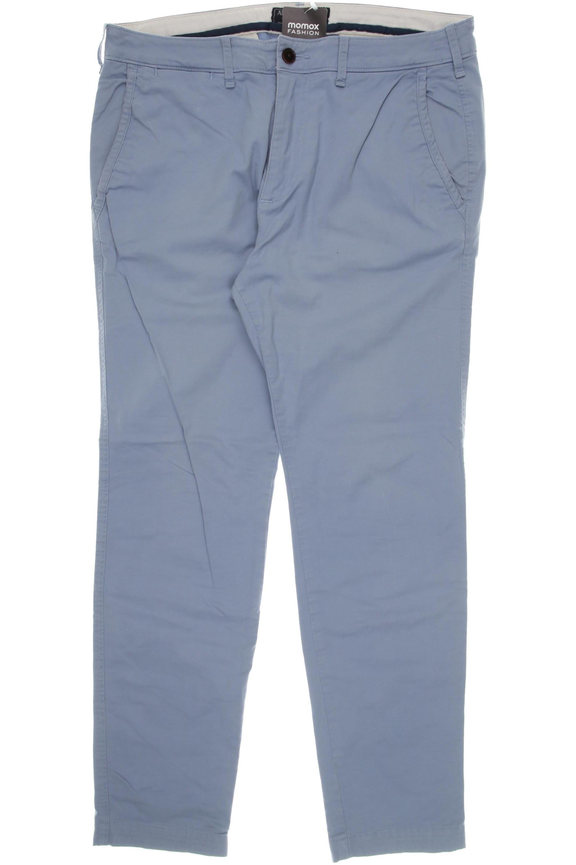 

Abercrombie & Fitch Herren Stoffhose, blau, Gr. 32