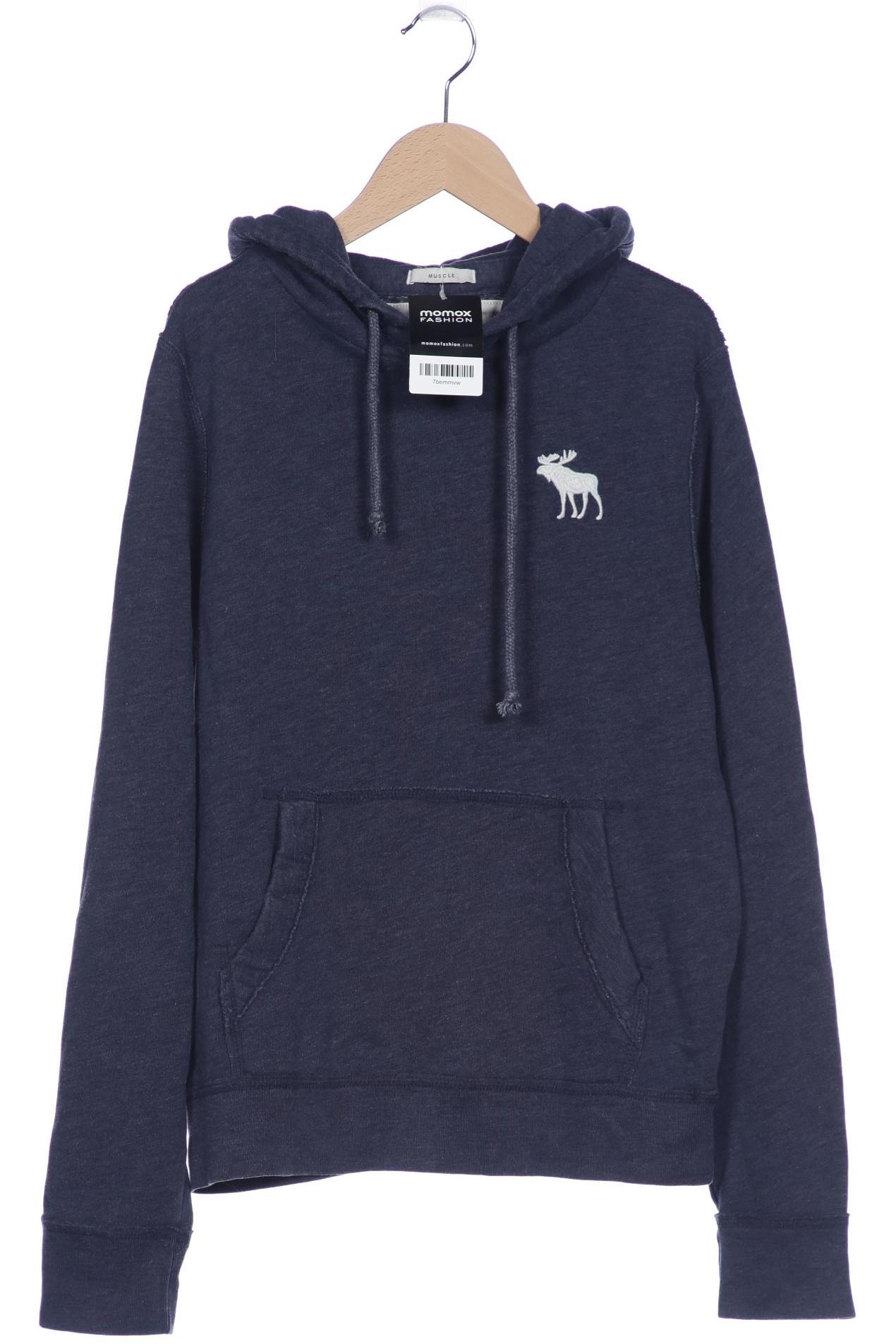 

Abercrombie & Fitch Herren Kapuzenpullover, blau, Gr. 48