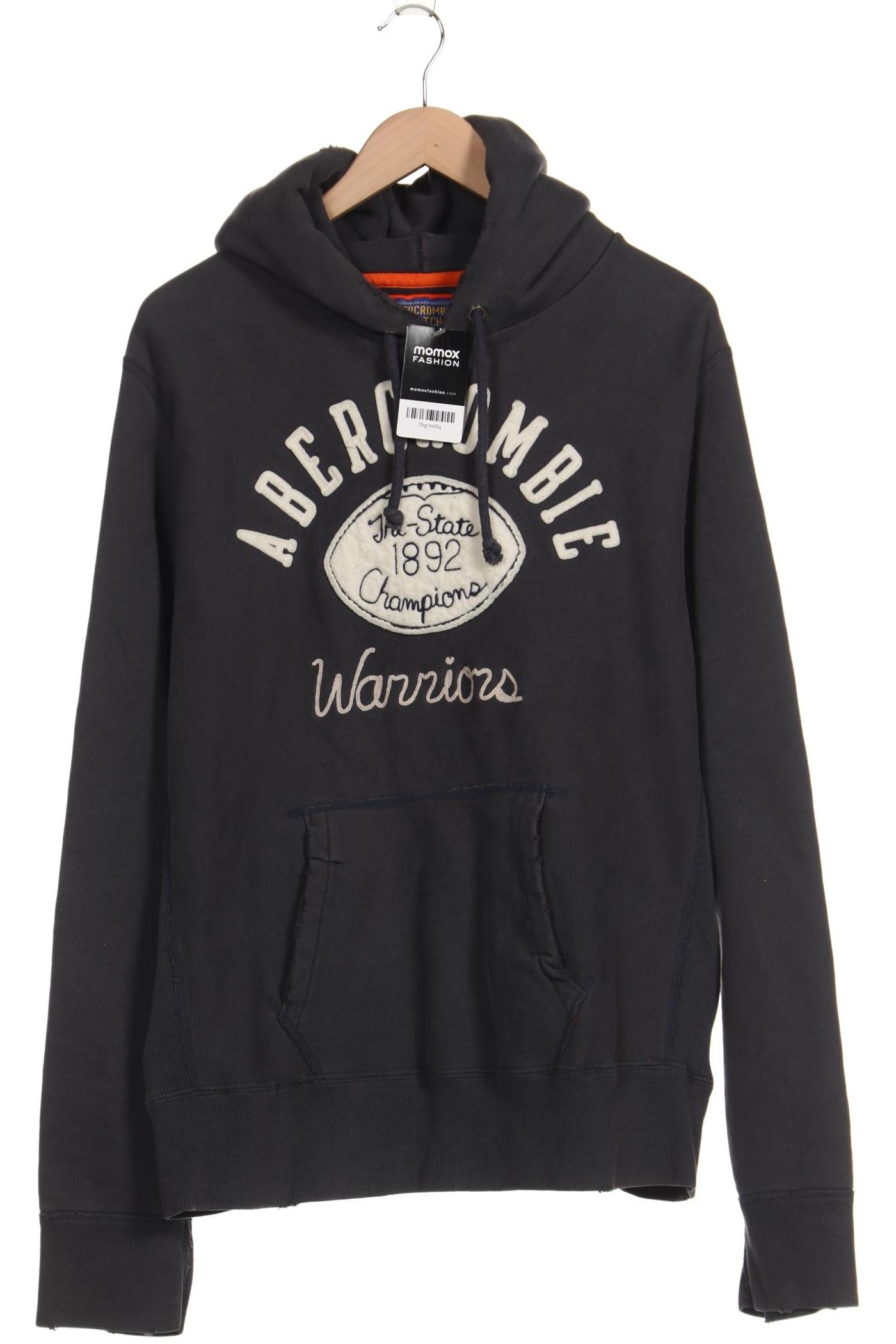 

Abercrombie & Fitch Herren Kapuzenpullover, grau, Gr. 56