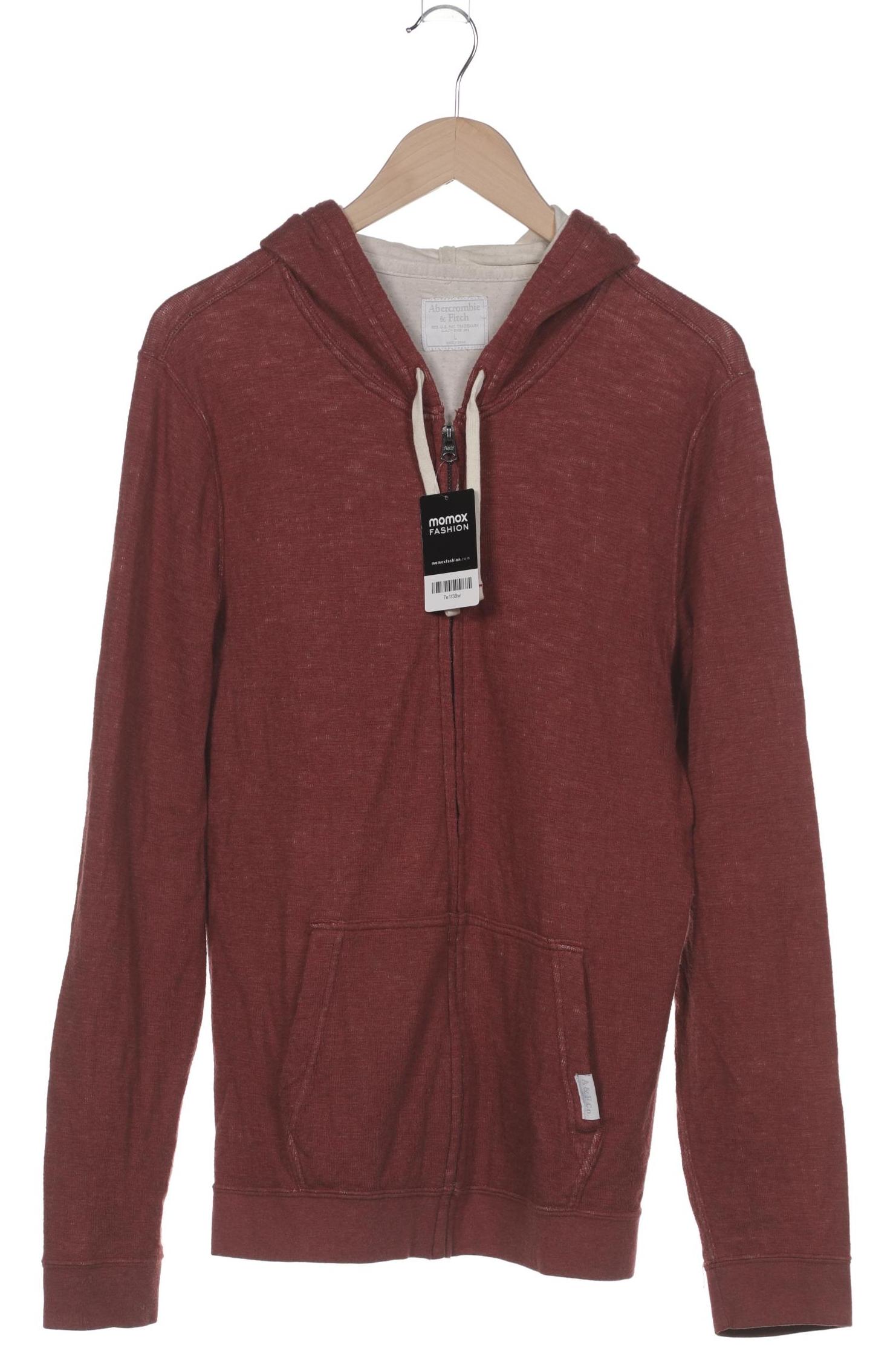 

Abercrombie & Fitch Herren Kapuzenpullover, bordeaux, Gr. 52