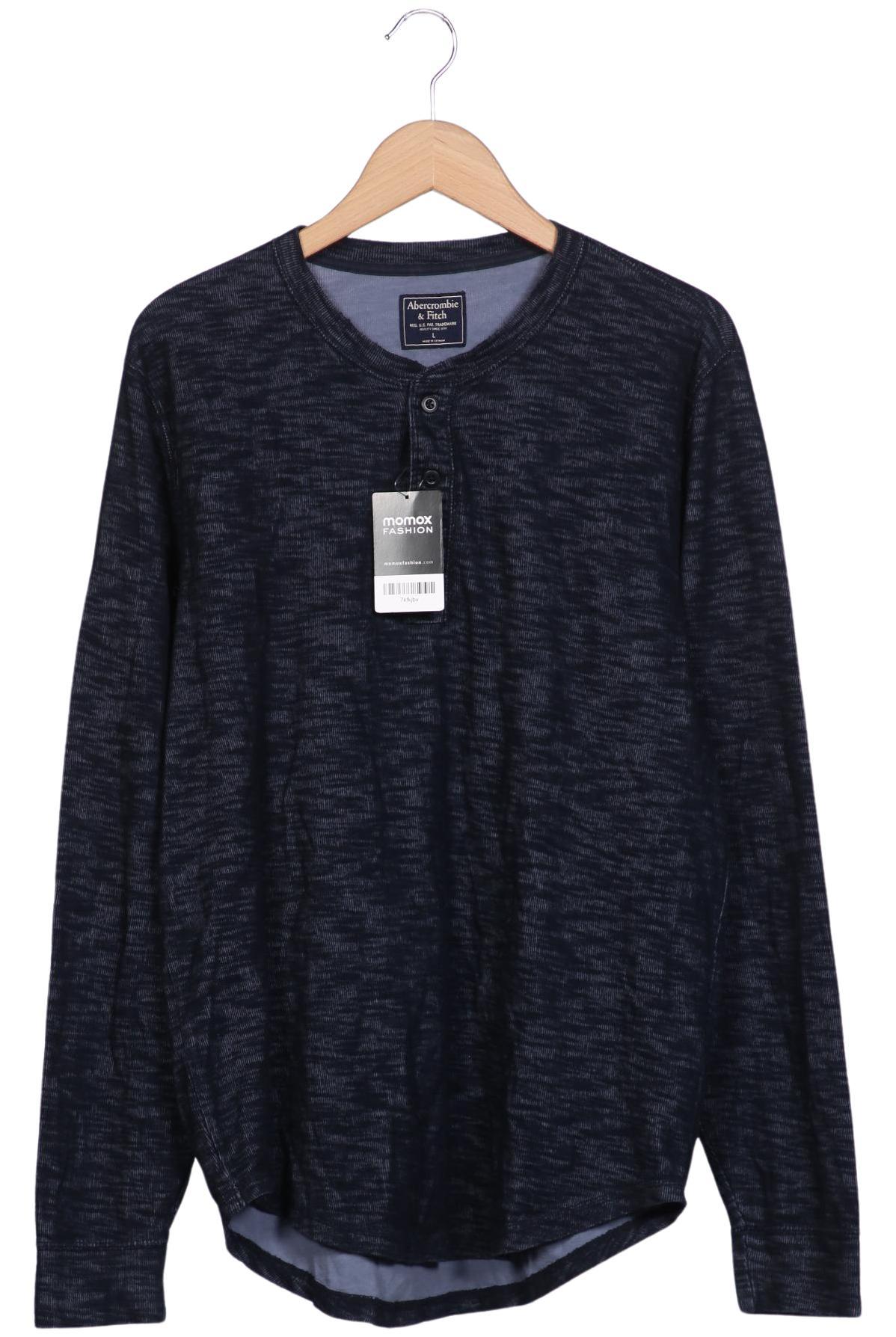 

Abercrombie & Fitch Herren Langarmshirt, marineblau, Gr. 52