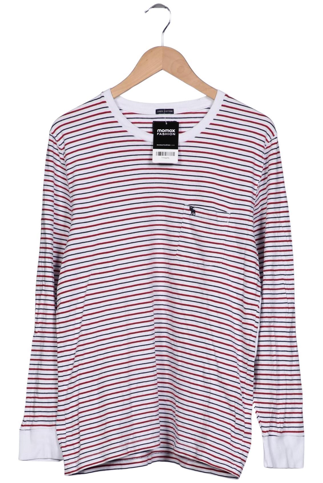

Abercrombie & Fitch Herren Langarmshirt, weiß, Gr. 48