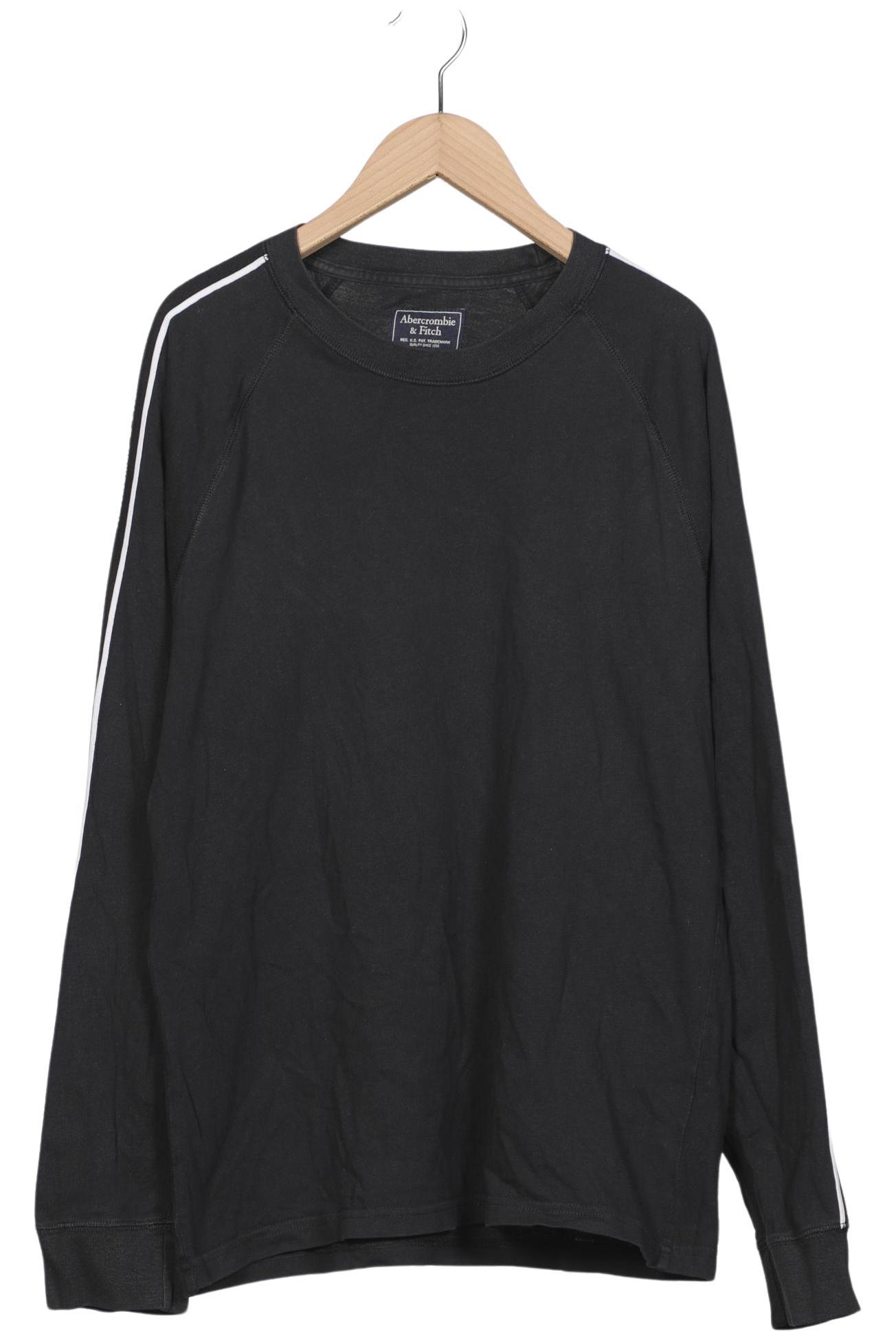 

Abercrombie & Fitch Herren Langarmshirt, schwarz, Gr. 52