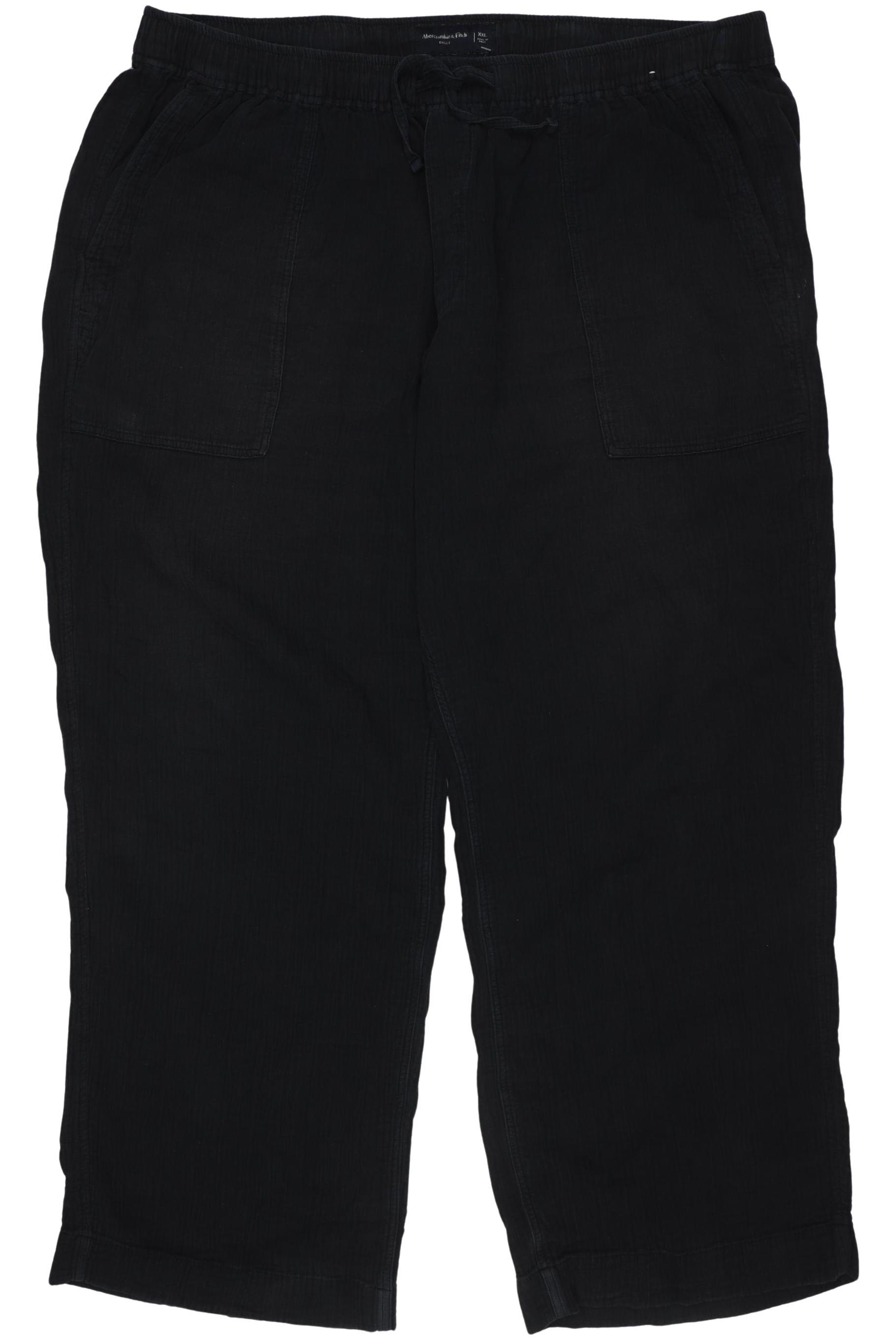 

Abercrombie & Fitch Herren Stoffhose, marineblau, Gr. 0