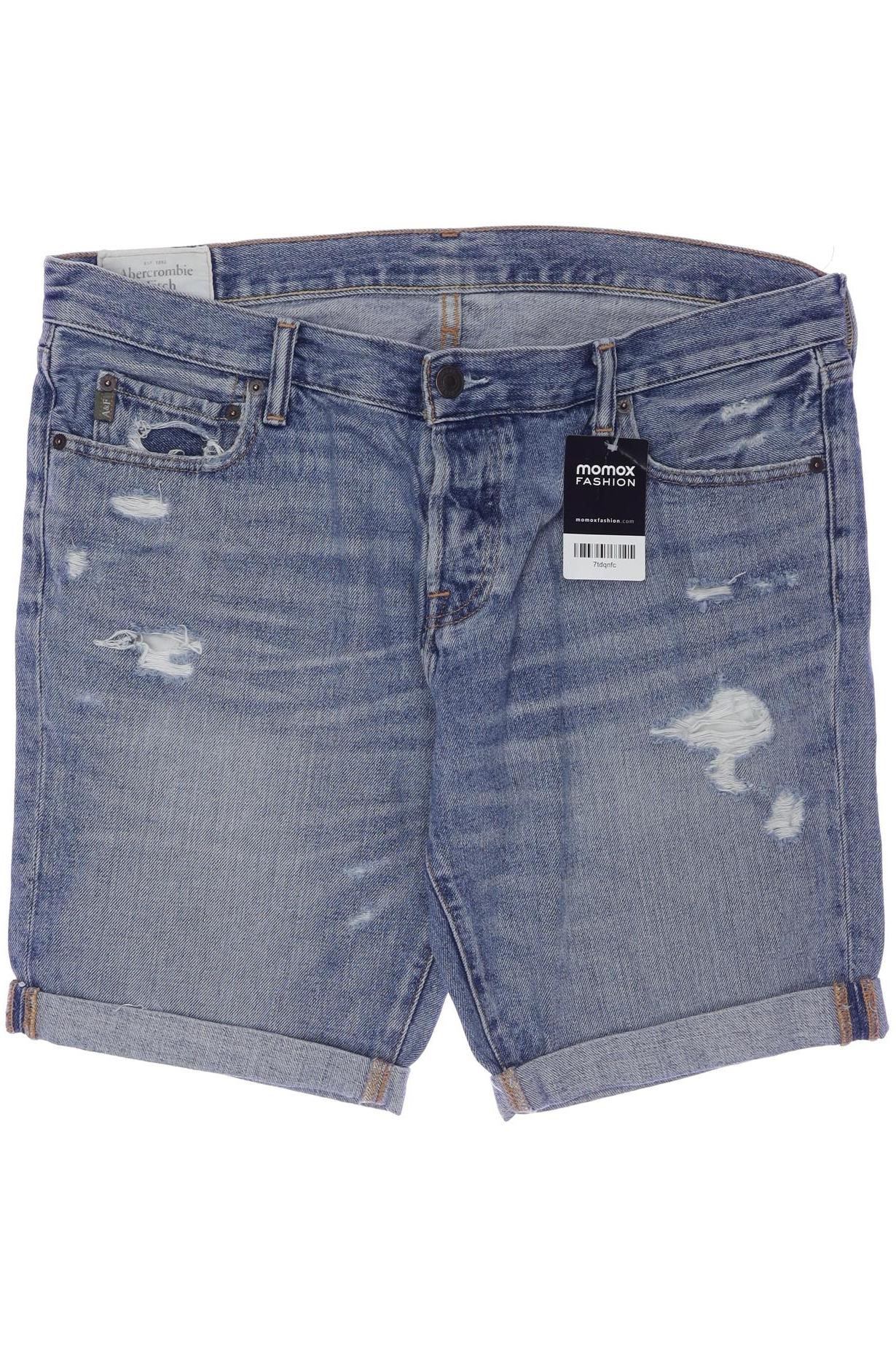 

Abercrombie & Fitch Herren Shorts, blau, Gr. 36