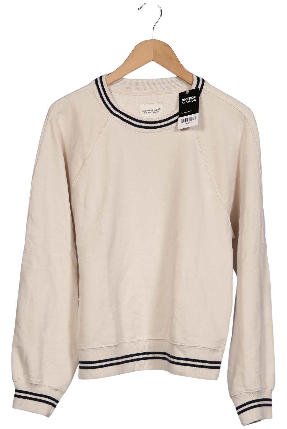 

Abercrombie & Fitch Herren Sweatshirt, weiß, Gr. 48