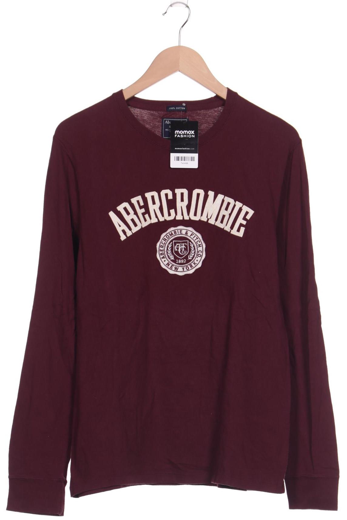 

Abercrombie & Fitch Herren Langarmshirt, bordeaux