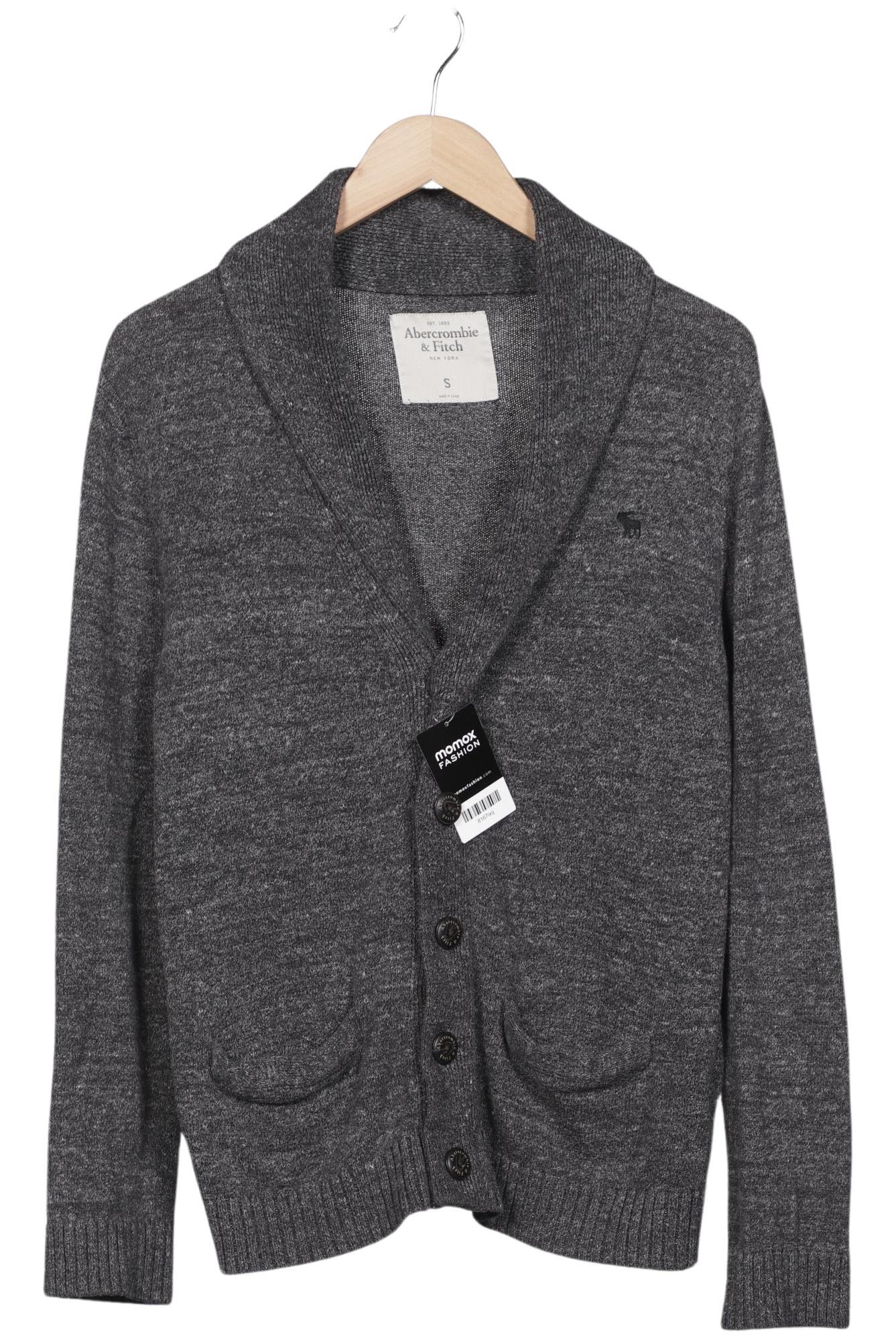 

Abercrombie & Fitch Herren Strickjacke, grau, Gr. 46