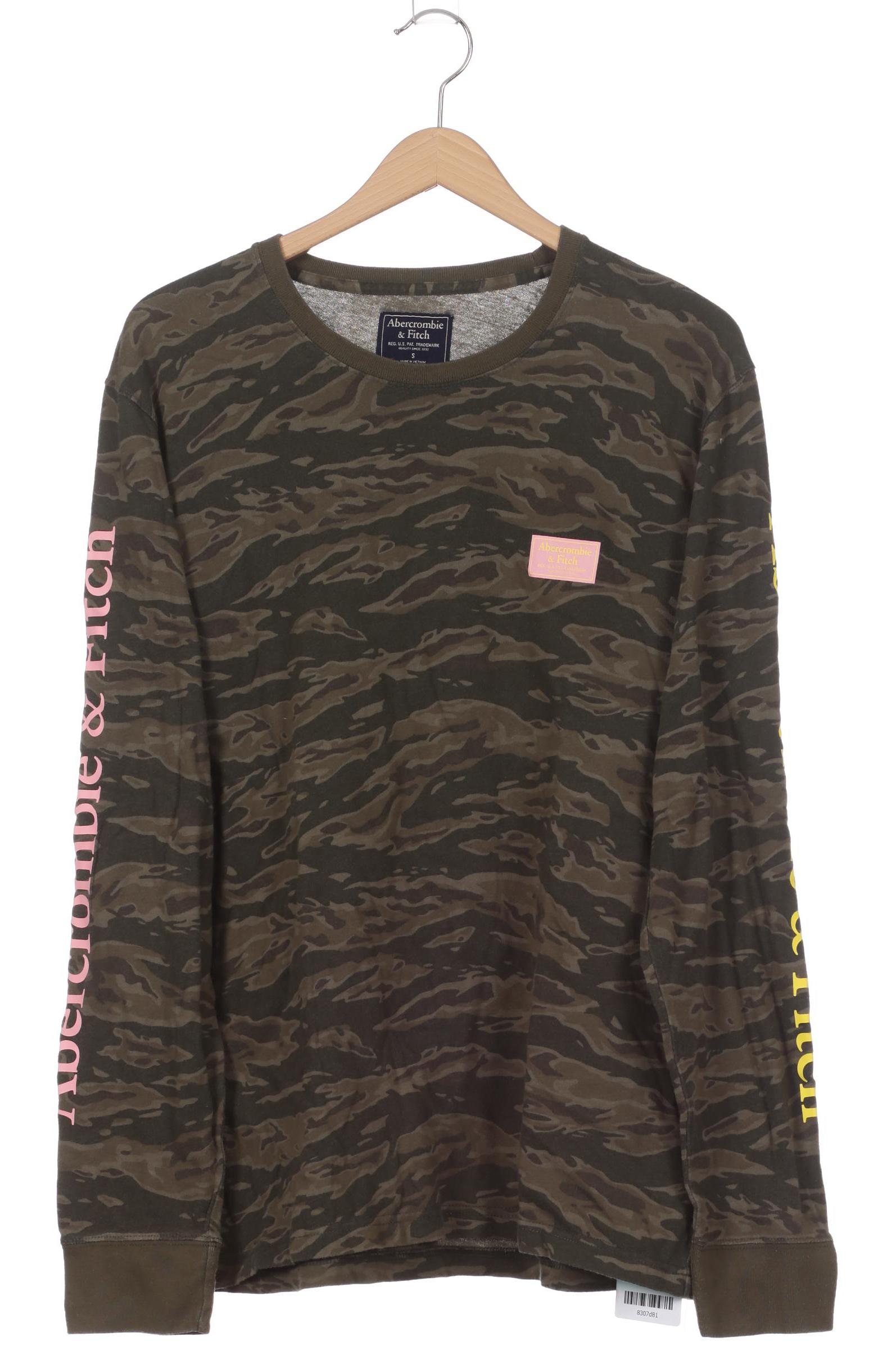 Thumbnail - Abercrombie &amp; Fitch Herren Langarmshirt, grün, Gr.