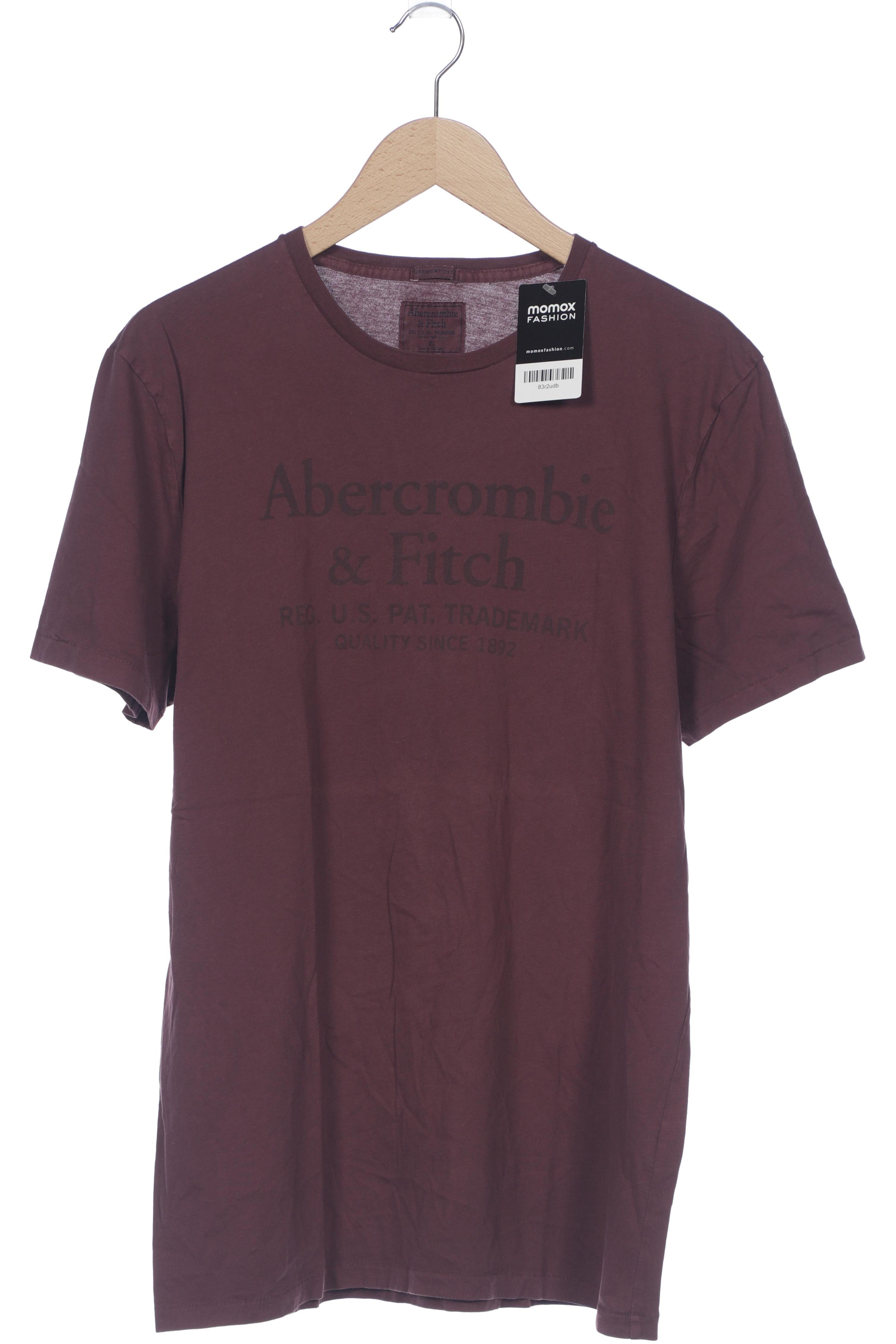 

Abercrombie & Fitch Herren T-Shirt, bordeaux, Gr. 54