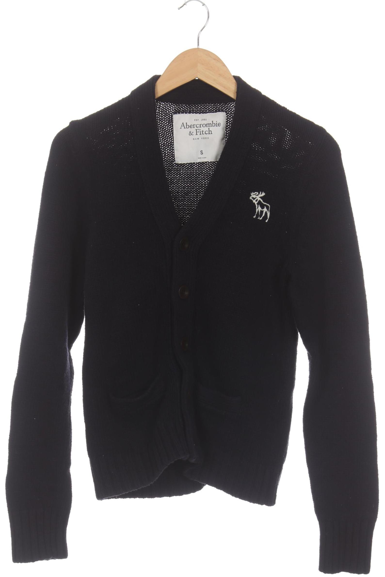 

Abercrombie & Fitch Herren Strickjacke, blau, Gr.