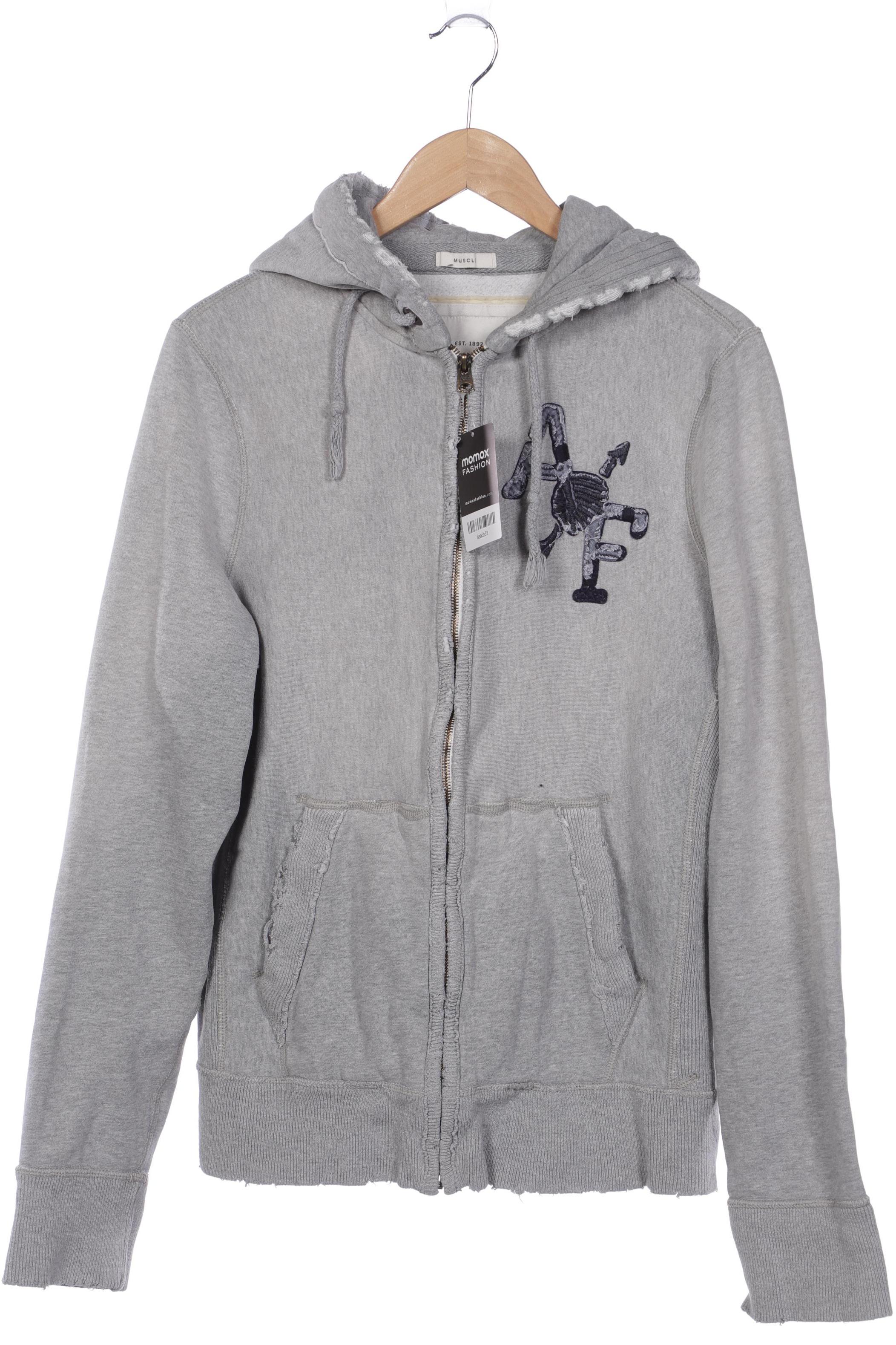 

Abercrombie & Fitch Herren Kapuzenpullover, grau, Gr. 52