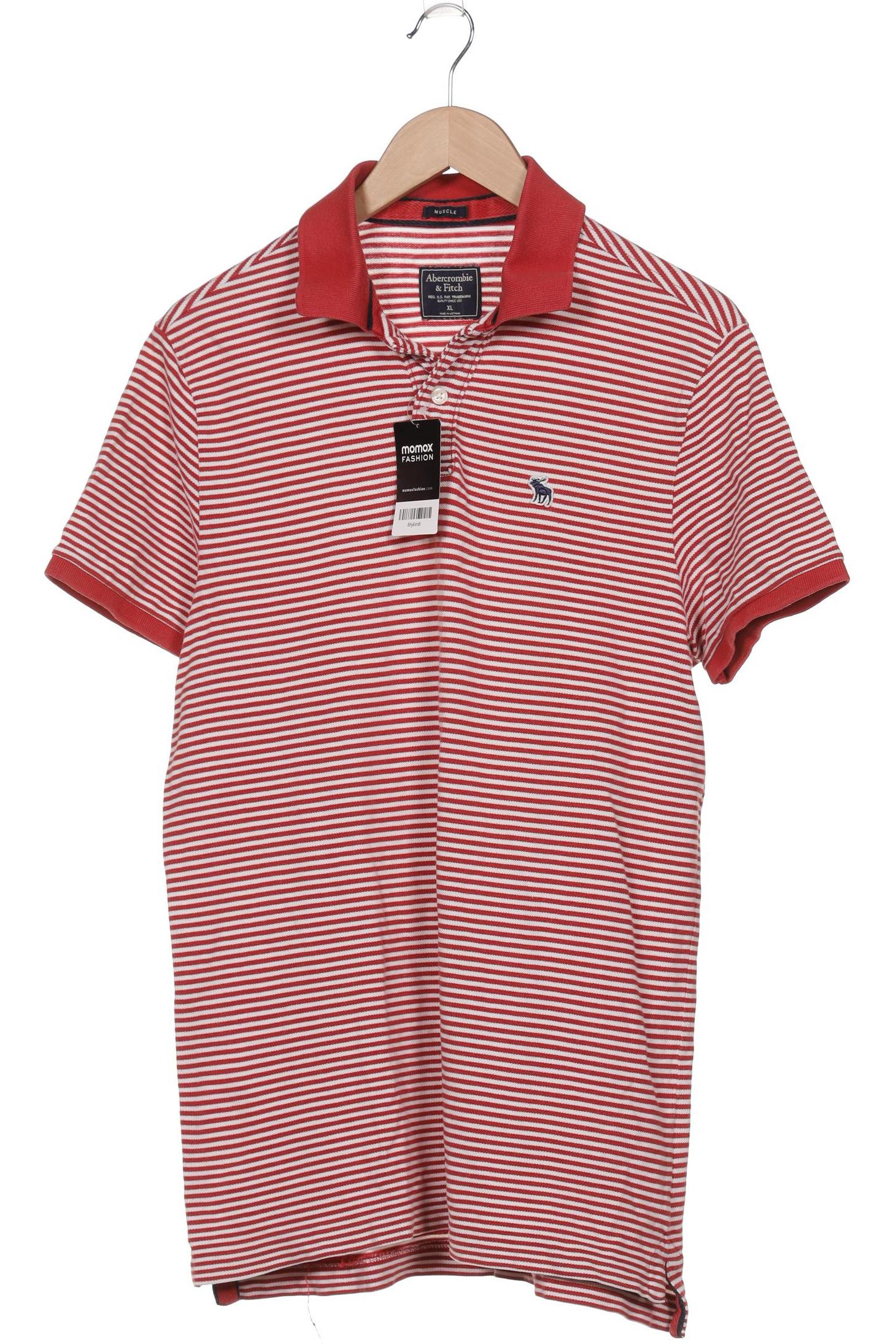 

Abercrombie & Fitch Herren Poloshirt, rot, Gr. 54